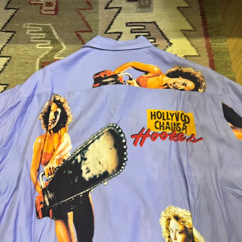Wacko Maria Wacko maria 23SA HOLLYWOOD CHAINSAW Female Chainsaw Hawaii Size US L / EU 52-54 / 3 - 6 Thumbnail