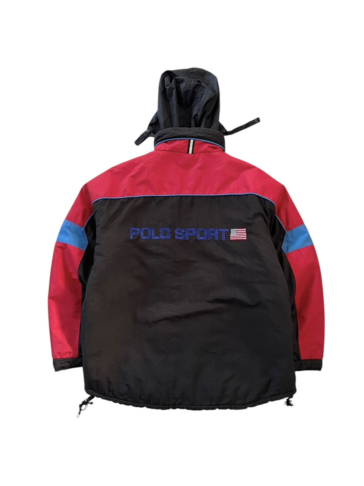 Ralph Lauren Sport Vintage Polo Sport Ralph Lauren Puffer Jacket Big Logo Size US XL / EU 56 / 4 - 2 Thumbnail