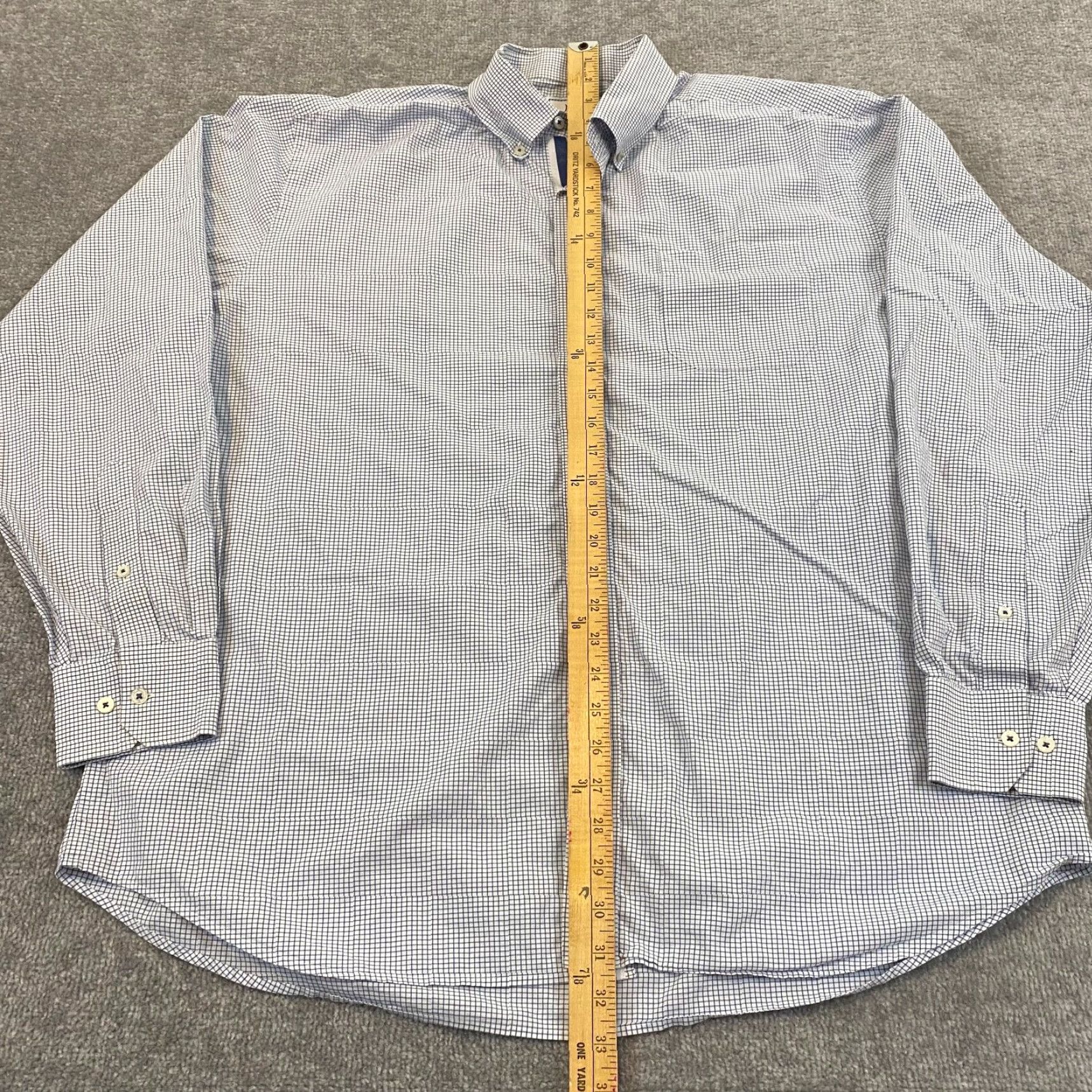 Southern Tide SOUTHERN TIDE Shirt Mens XL Blue White Plaid Button-Down Stretch Classic Fit L/S Shirt Mens XL Blue White Plaid Button-Down Stretch Classic Fit L/S Size US XL / EU 56 / 4 - 7 Thumbnail