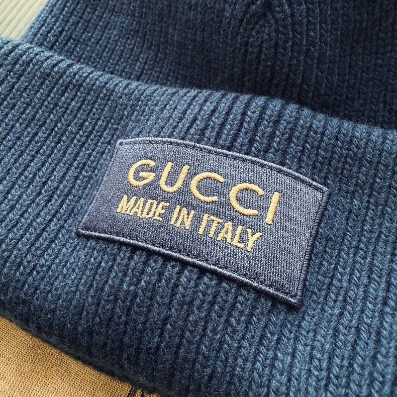 Gucci Gucci SizeL Knitted cold hat Size ONE SIZE - 3 Thumbnail