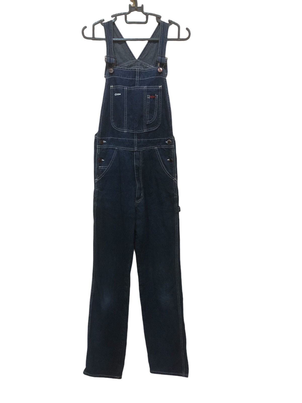 Japanese Brand Cosmo Indigo Denim Overall Size 28" / US 6 / IT 42 - 1 Thumbnail