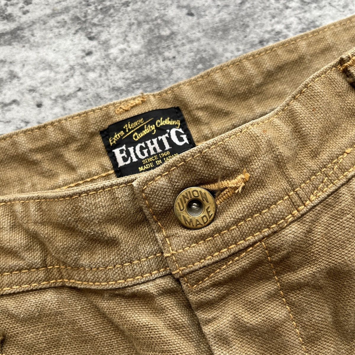 Carhartt × EIGHT-G × Japanese Brand Eight’G Carpenter Heavy Canvas Pants Size US 34 / EU 50 - 3 Thumbnail