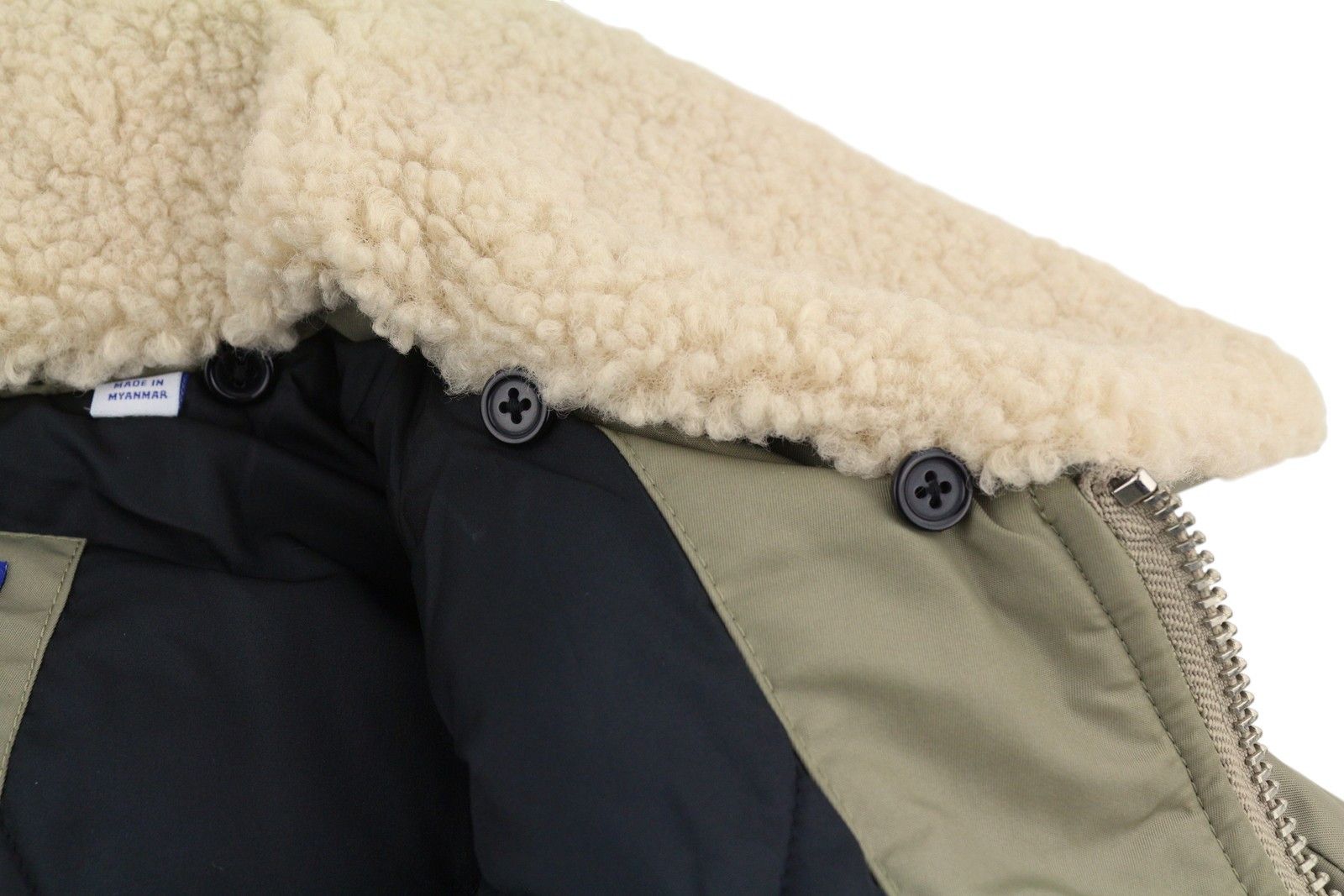 Jack & Jones JORQUEENS BOMBER M Silver Sage Oversized Zip 88020 Size US M / EU 48-50 / 2 - 12 Thumbnail