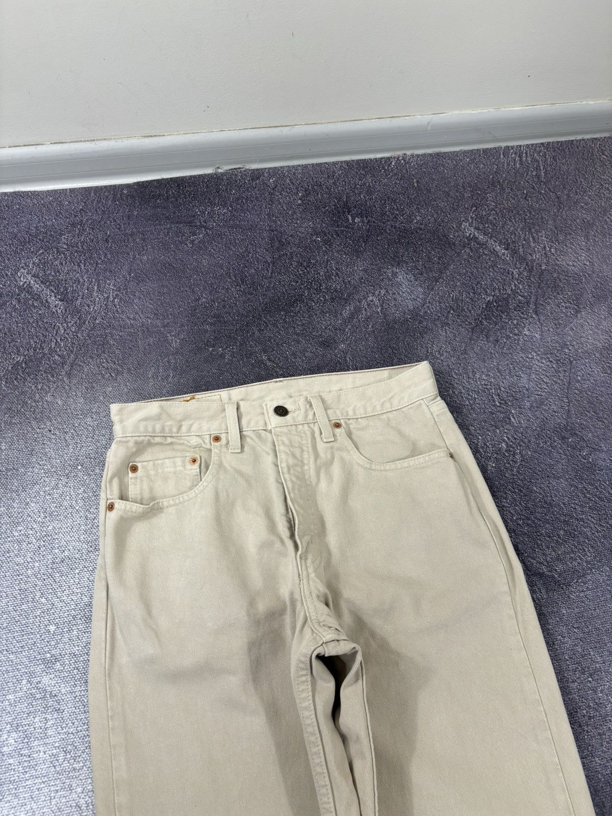Levi's Vintage Levi’s 615 02 Orange Tab Straight Fit Denim Jeans Size US 31 - 12 Thumbnail