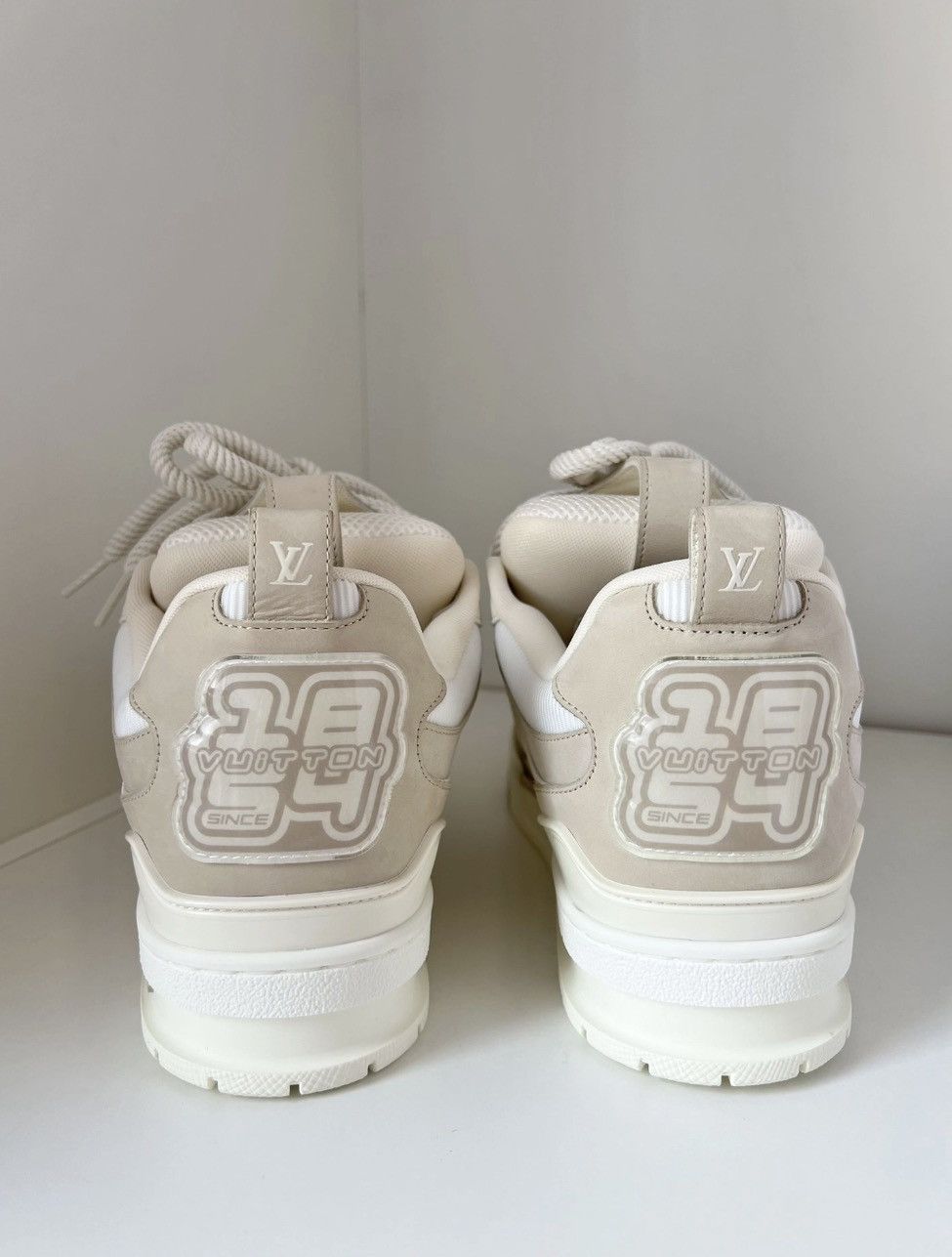Louis Vuitton Louis Vuitton Skate sneakers beige with box fits 43 Size US 9.5 / EU 42-43 - 3 Thumbnail