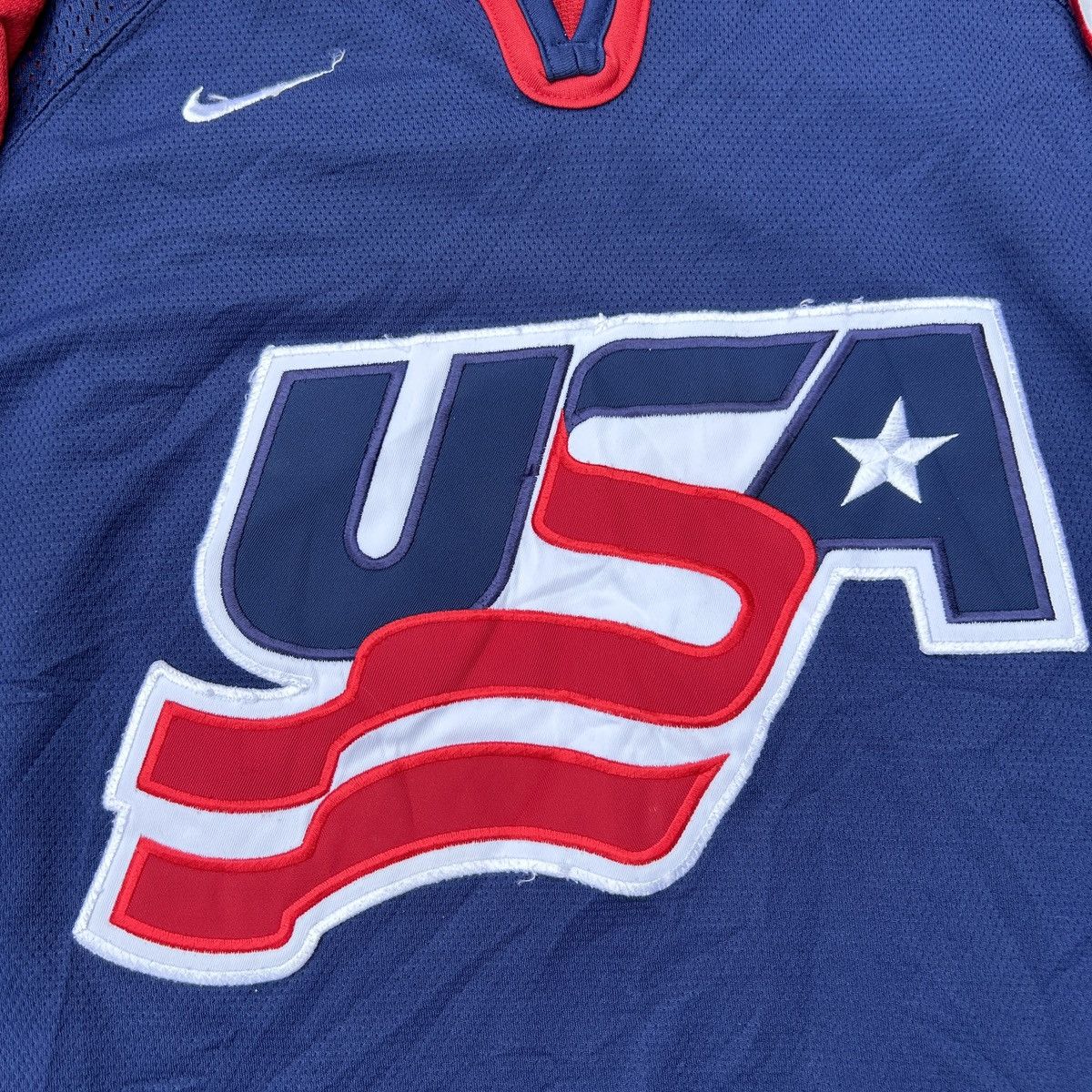 Nike Nike Vintage Blue Red white 2002 Olympic Team USA Nhl Hockey Size US XL / EU 56 / 4 - 5 Thumbnail