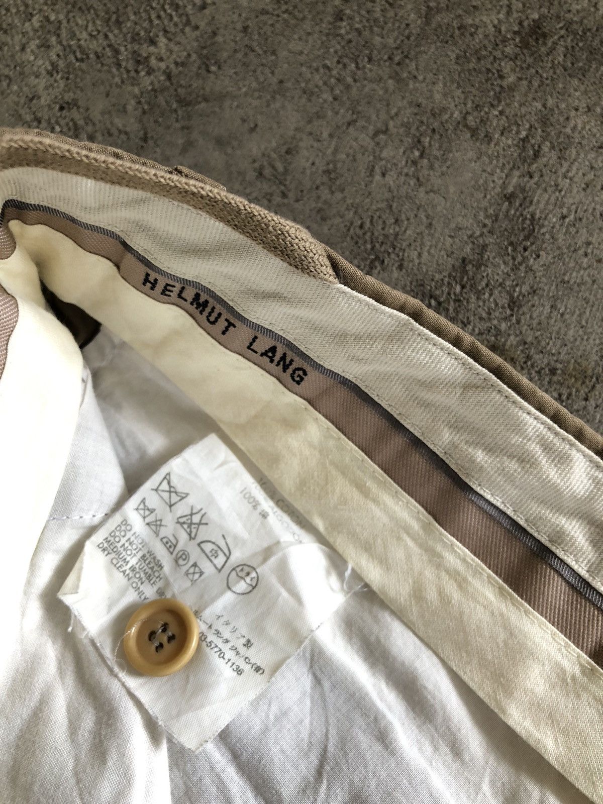 Helmut Lang VINTAGE HELMUT LANG CHINO PANTS Size US 28 / EU 44 - 7 Thumbnail