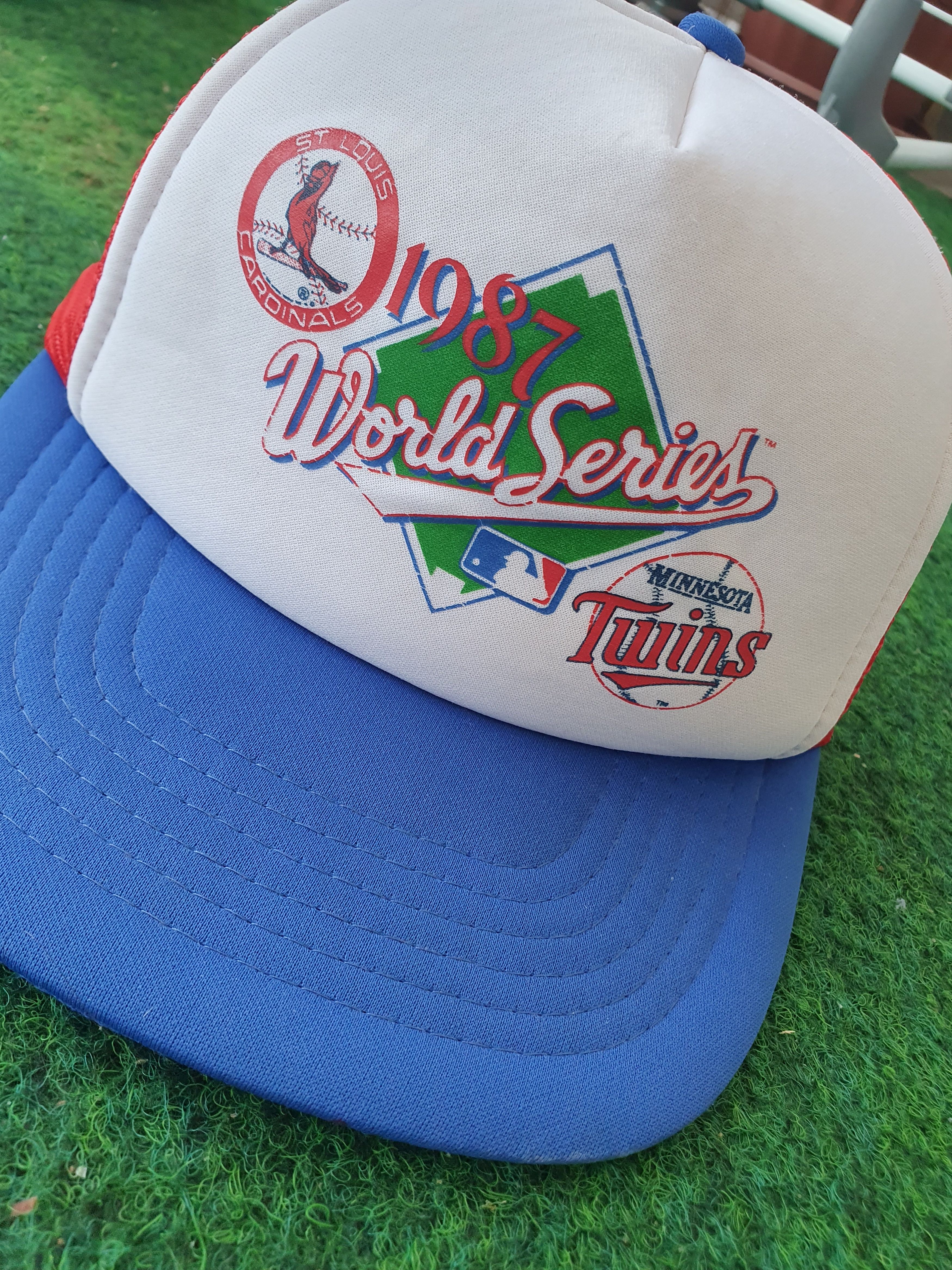 Swagger × Vintage Minnesota Twins V Cardinals Vintage 1987 World Series Hat Size ONE SIZE - 3 Thumbnail