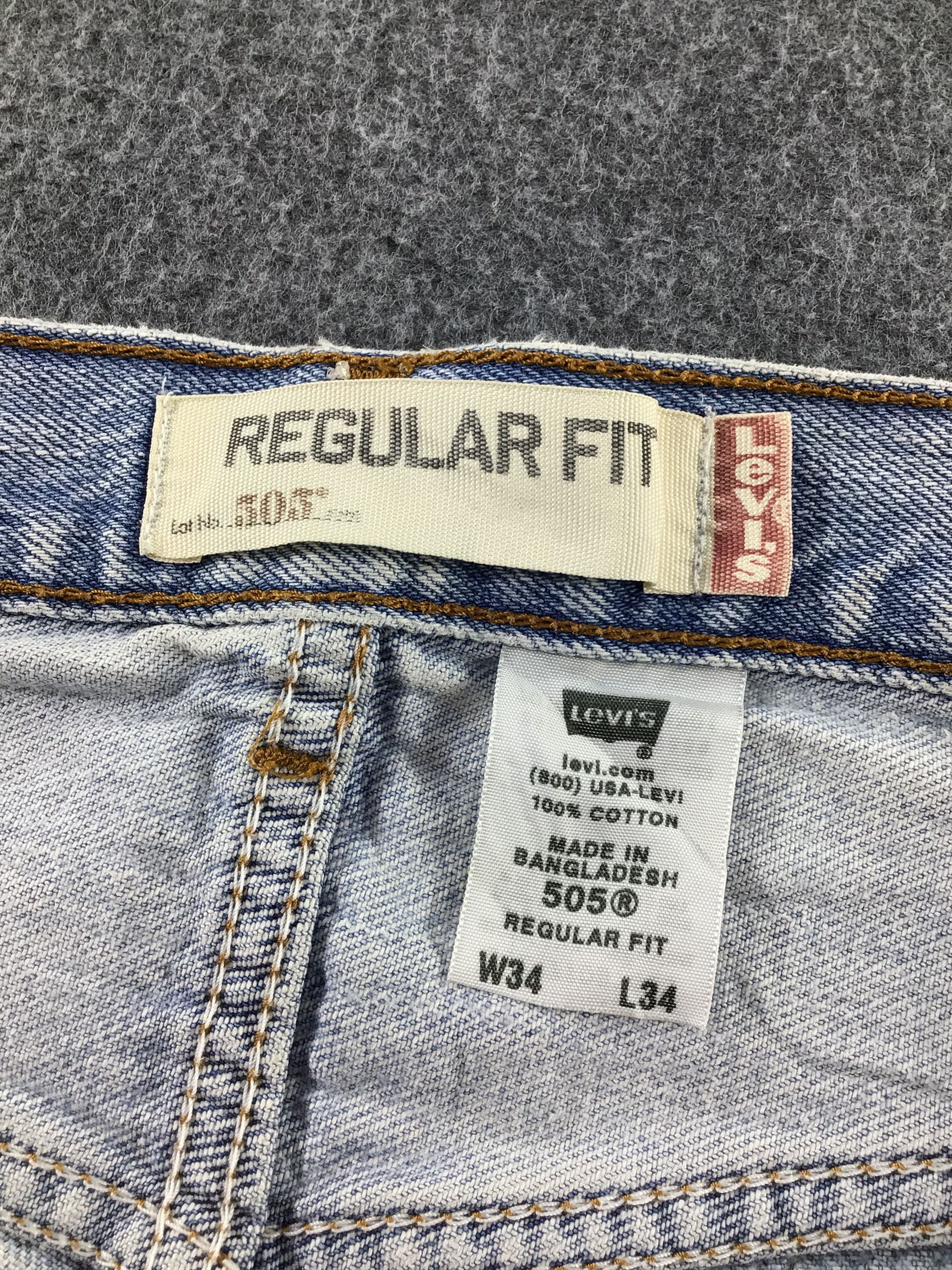 Levi's × Vintage Vintage Levis 505 Jeans-JM260 Size US 33 - 9 Thumbnail