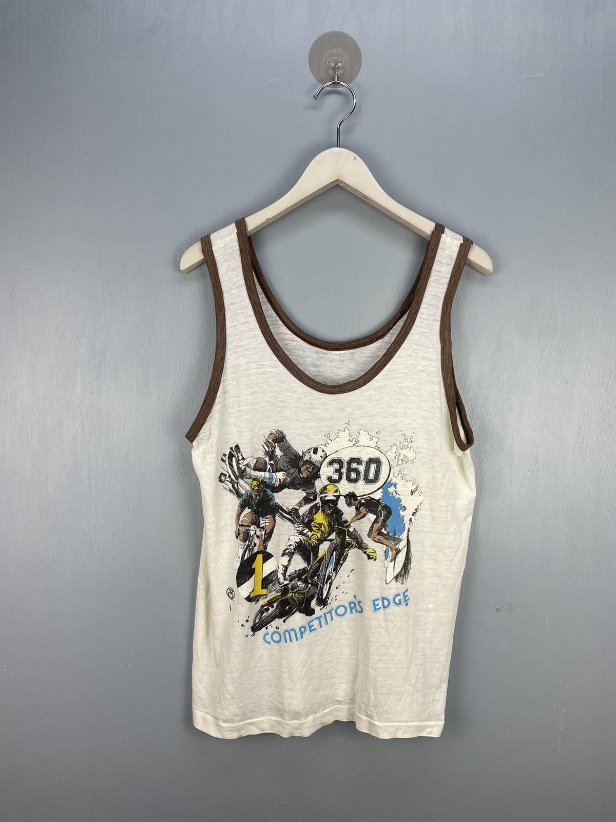 Vintage Vintage 80s Competitors Edge tank top Size US M / EU 48-50 / 2 - 1 Thumbnail