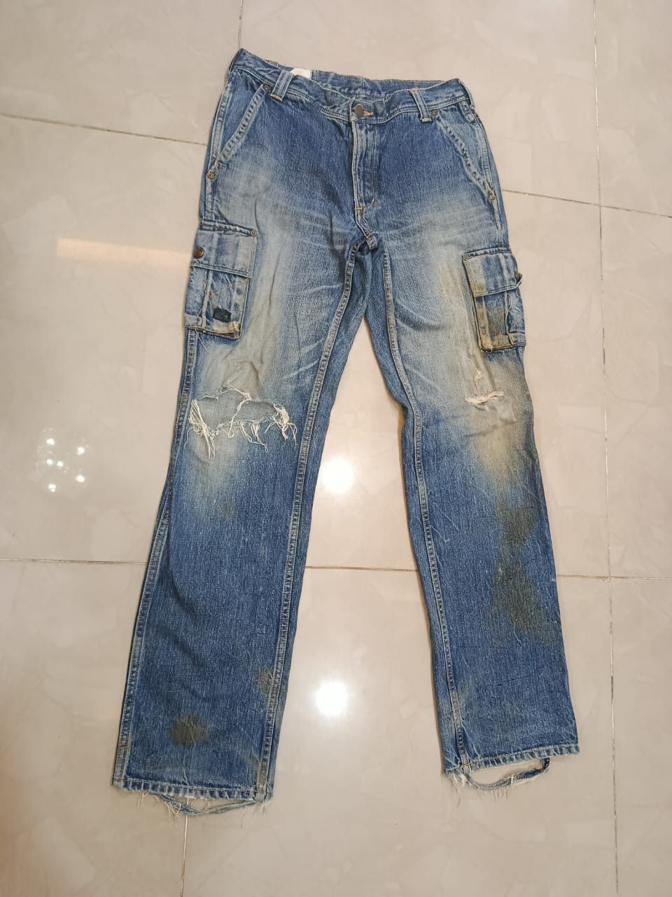 Lee LEE X ABAHOUSE CARGO DENIM Size US 30 / EU 46 - 5 Thumbnail