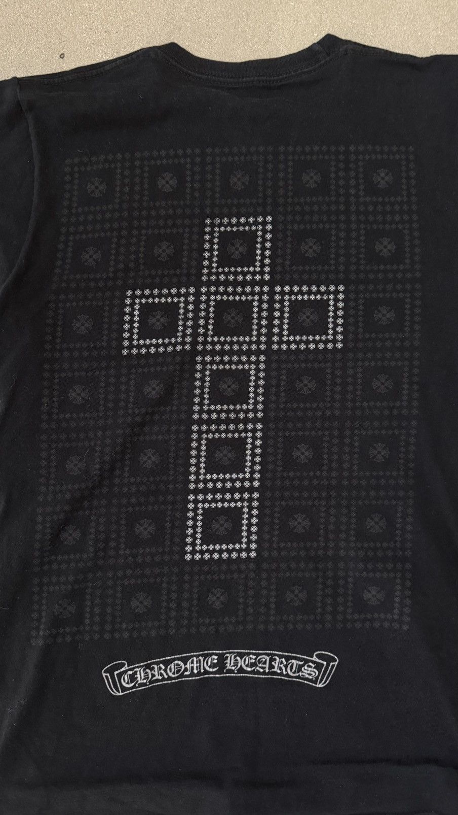 Chrome Hearts VINTAGE!Chrome Hearts Square Cross Shirt Size US S / EU 44-46 / 1 - 5 Thumbnail