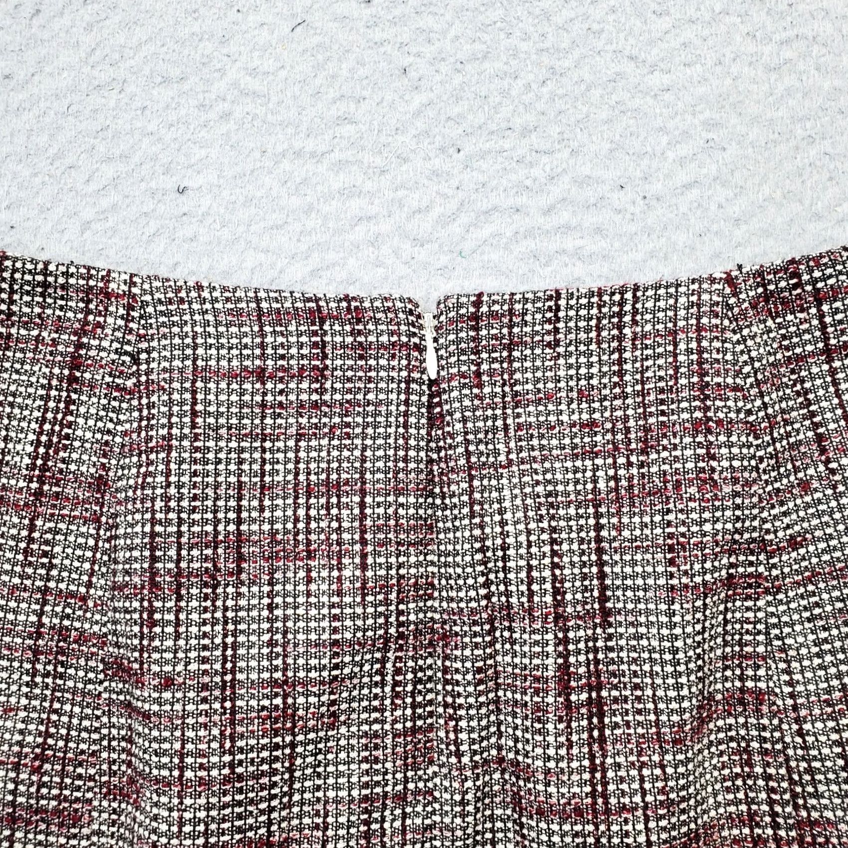 Banana Republic Banana Republic Mini Skirt Womens Size 4 Multicolor Patterned Tweed Lined Pleated Back Zip Womens Size 4 Skirt Short Pre-owned Size 27" / US 4 / IT 40 - 8 Thumbnail