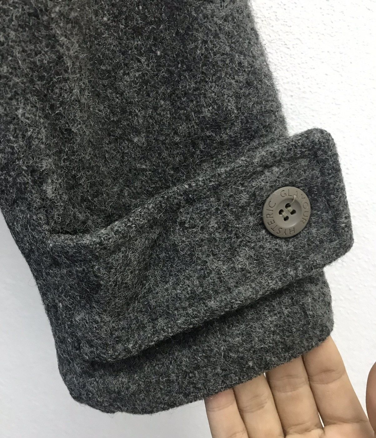 Hysteric Glamour × Japanese Brand VINTAGE HYSTERIC GLAMOUR 69-70 DUFFLE WOOL WITH PATCHES Size US M / EU 48-50 / 2 - 9 Thumbnail