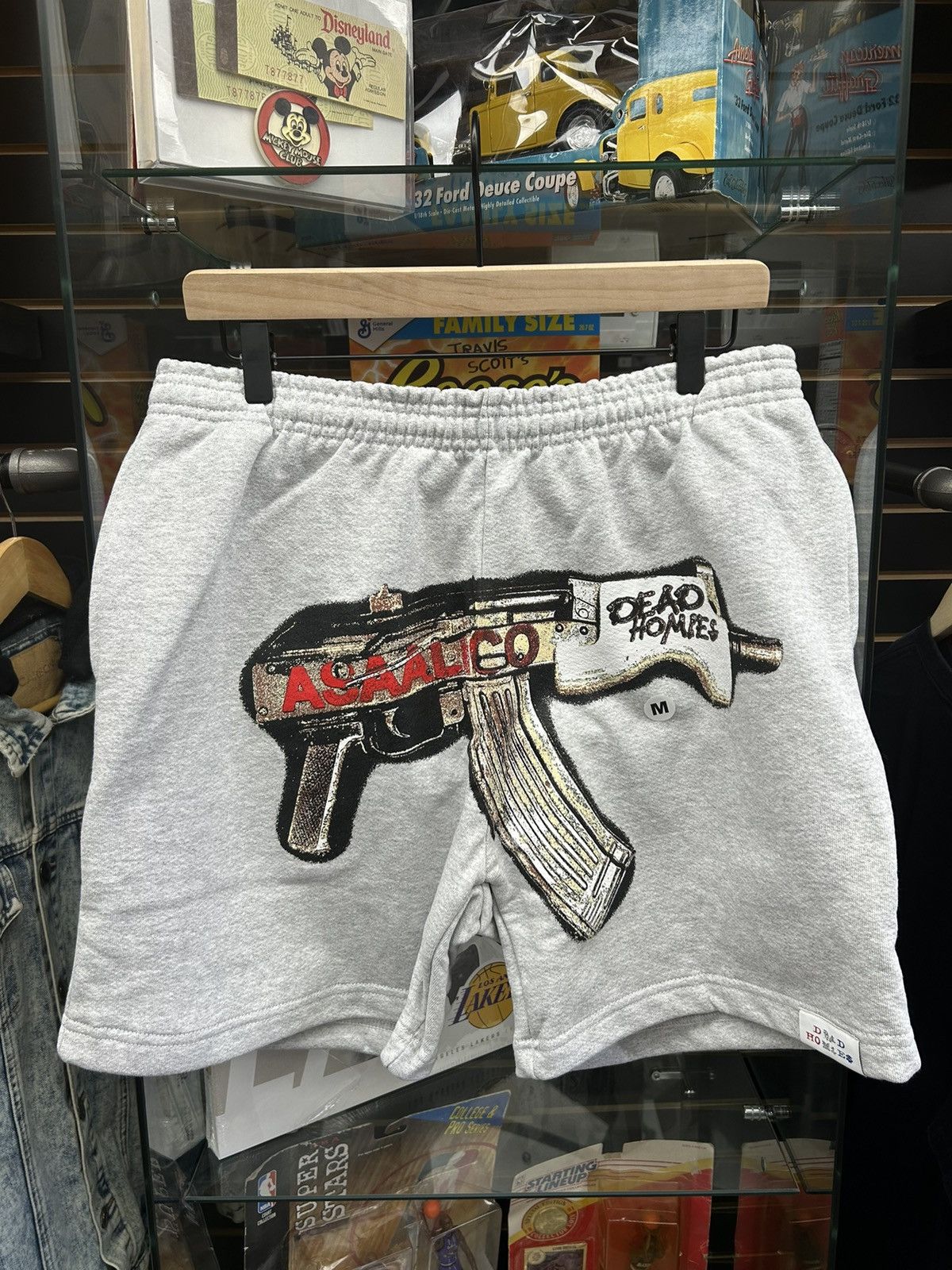 Asaali Jean CO. Los Angeles CA. “Dead homies” shorts