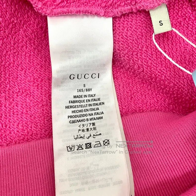Gucci Gucci Pink logo letter dog head printed beaded cotton roun Size S / US 4 / IT 40 - 8 Thumbnail