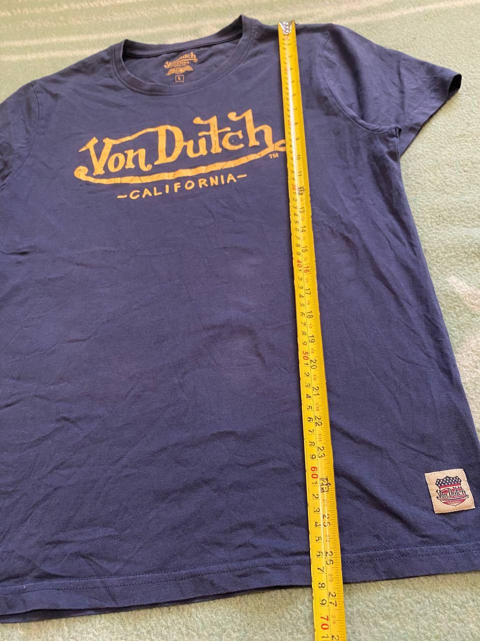 Von Dutch VIntage Von Dutch Big Logo FADED T Shirt STREETWEAR Size US L / EU 52-54 / 3 - 8 Thumbnail