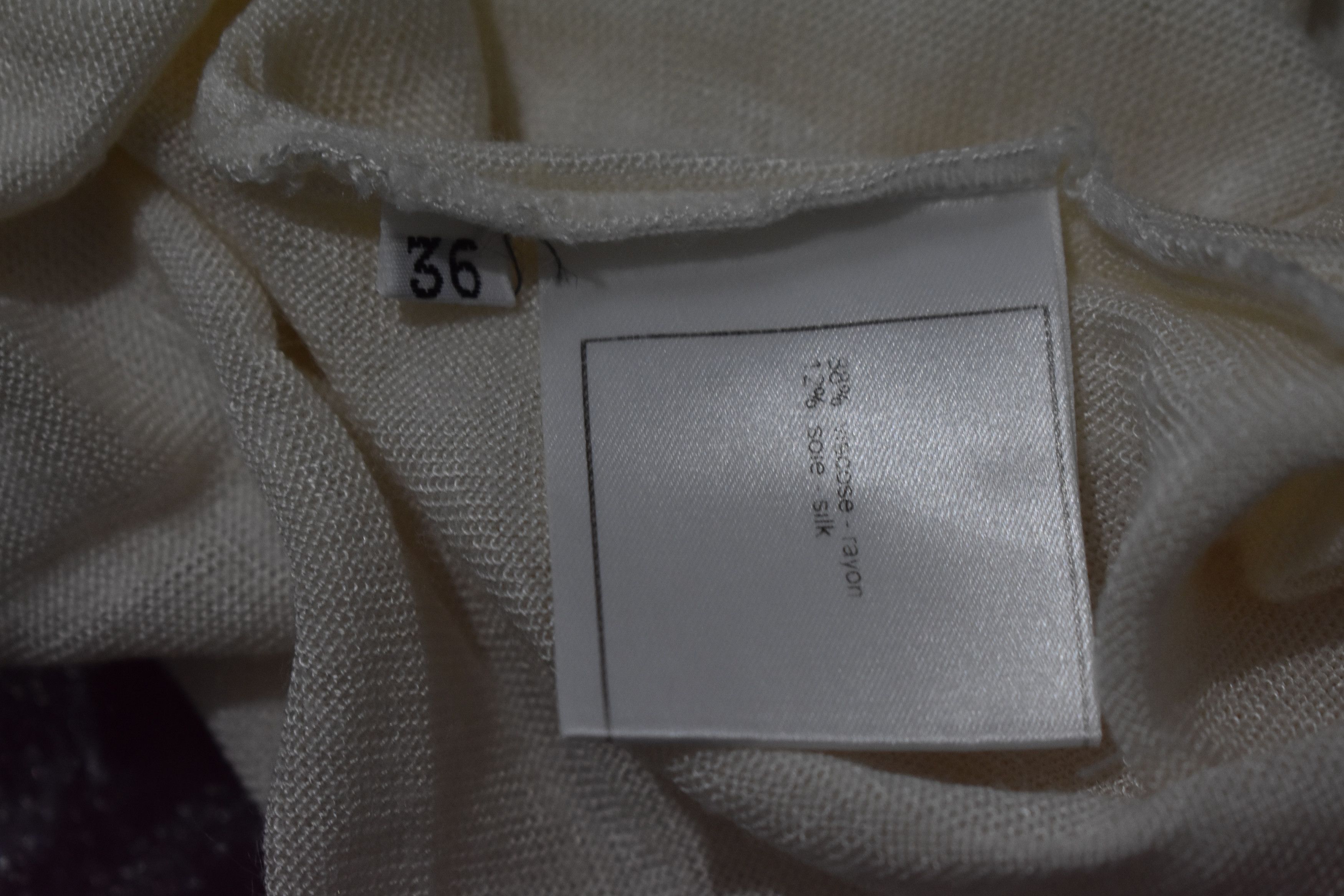 Chanel Vintage Chanel Top Silk Mesh Size XS / US 0-2 / IT 36-38 - 4 Thumbnail