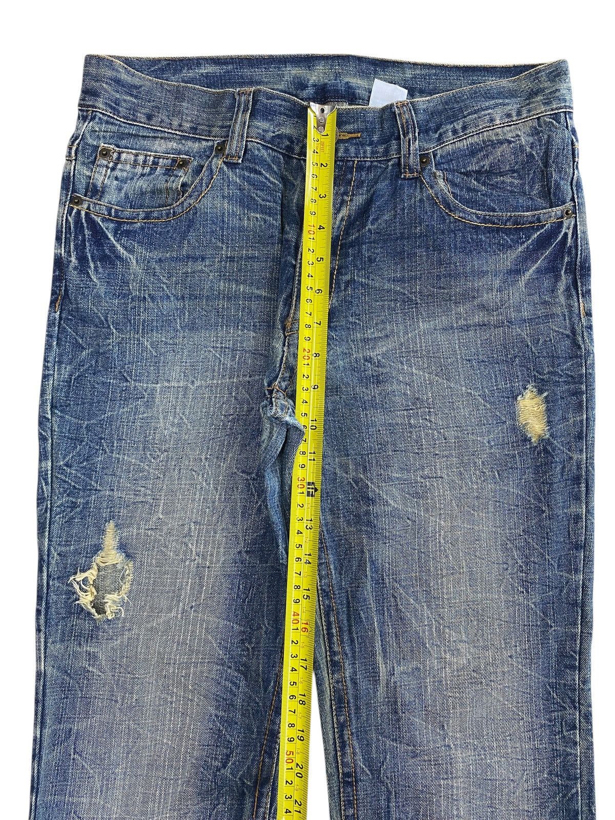 Japanese Brand Japanese Brand Thunder Faded Wash Style Loose Jeans Size US 32 / EU 48 - 6 Thumbnail