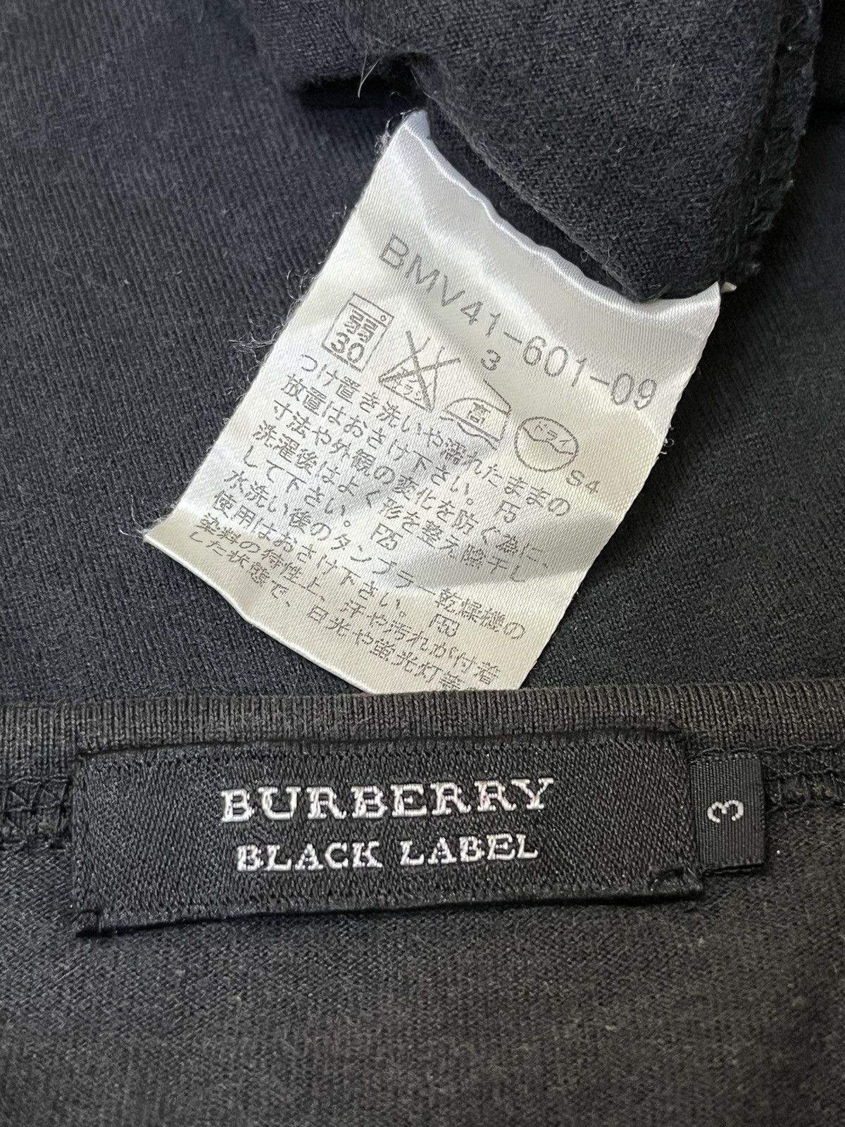Burberry BURBERRY BLACK LABEL BIG LOGO LONGSLEEVE SHIRT Size US S / EU 44-46 / 1 - 8 Thumbnail