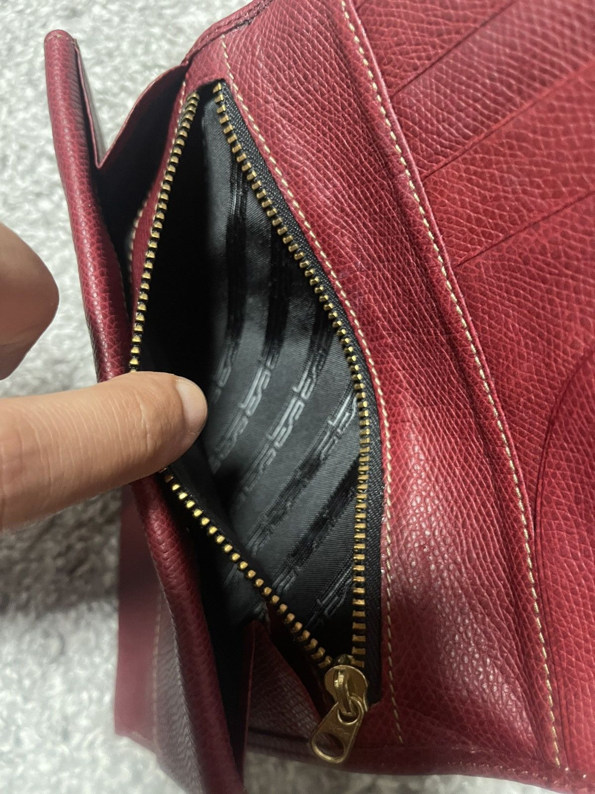 Jil Sander Jil Sander Vintage RARE Leather Folding Wallet West Germany Size ONE SIZE - 7 Thumbnail