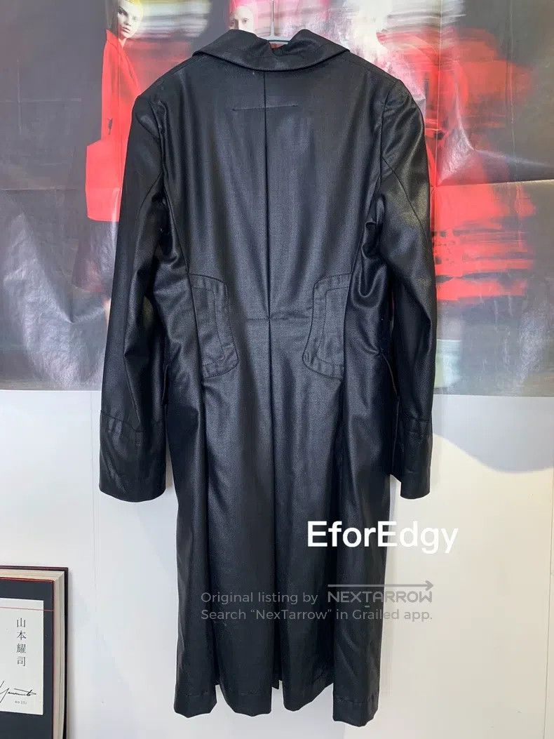 Comme des Garcons Comme Des Garcons Cut-out faux leather long coat Size S / US 4 / IT 40 - 4 Thumbnail