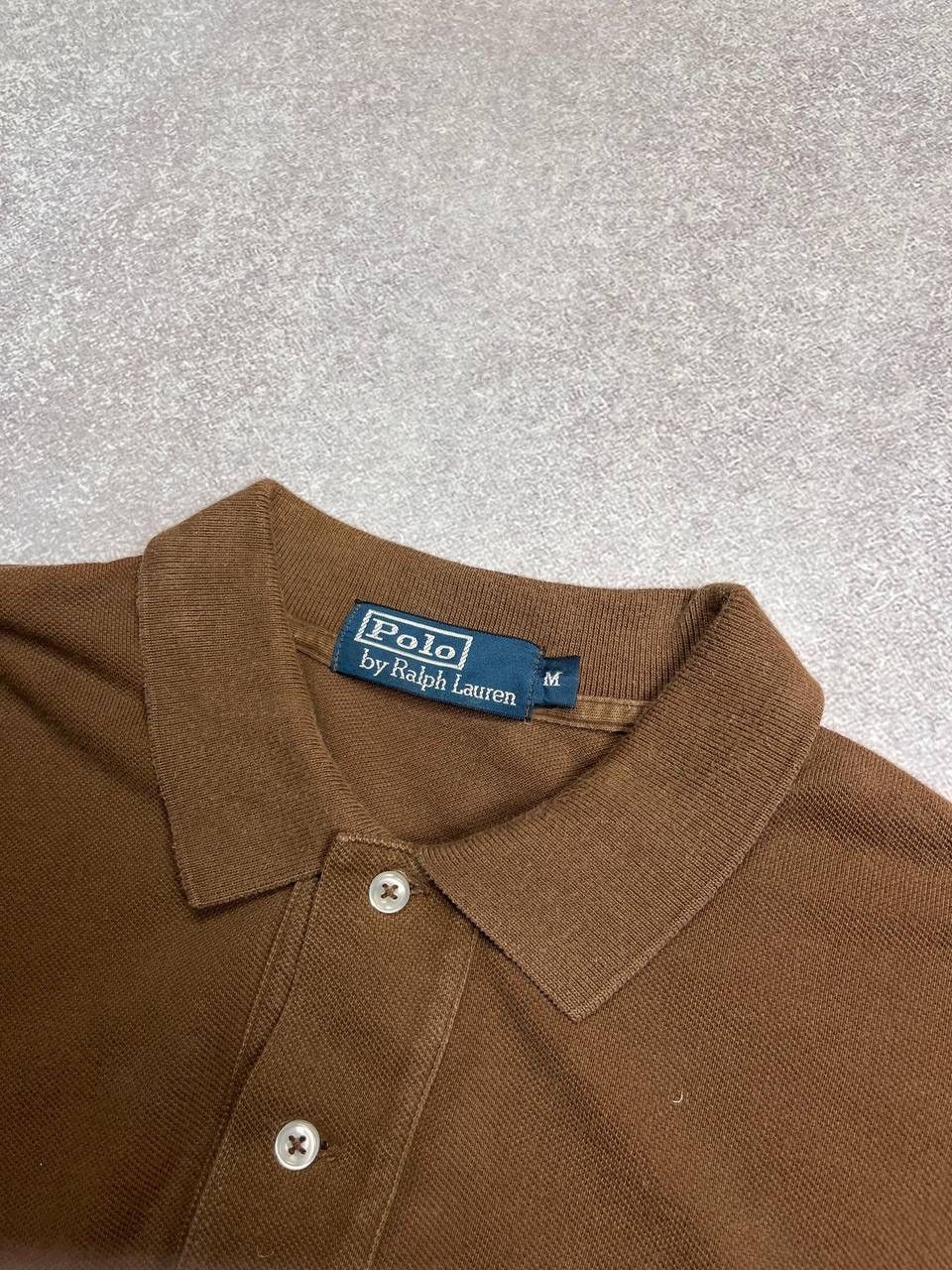 Polo Ralph Lauren VINTAGE POLO RALPH LAUREN BROWN POLO SHIRT TRAVIS STYLE M Size US M / EU 48-50 / 2 - 3 Thumbnail