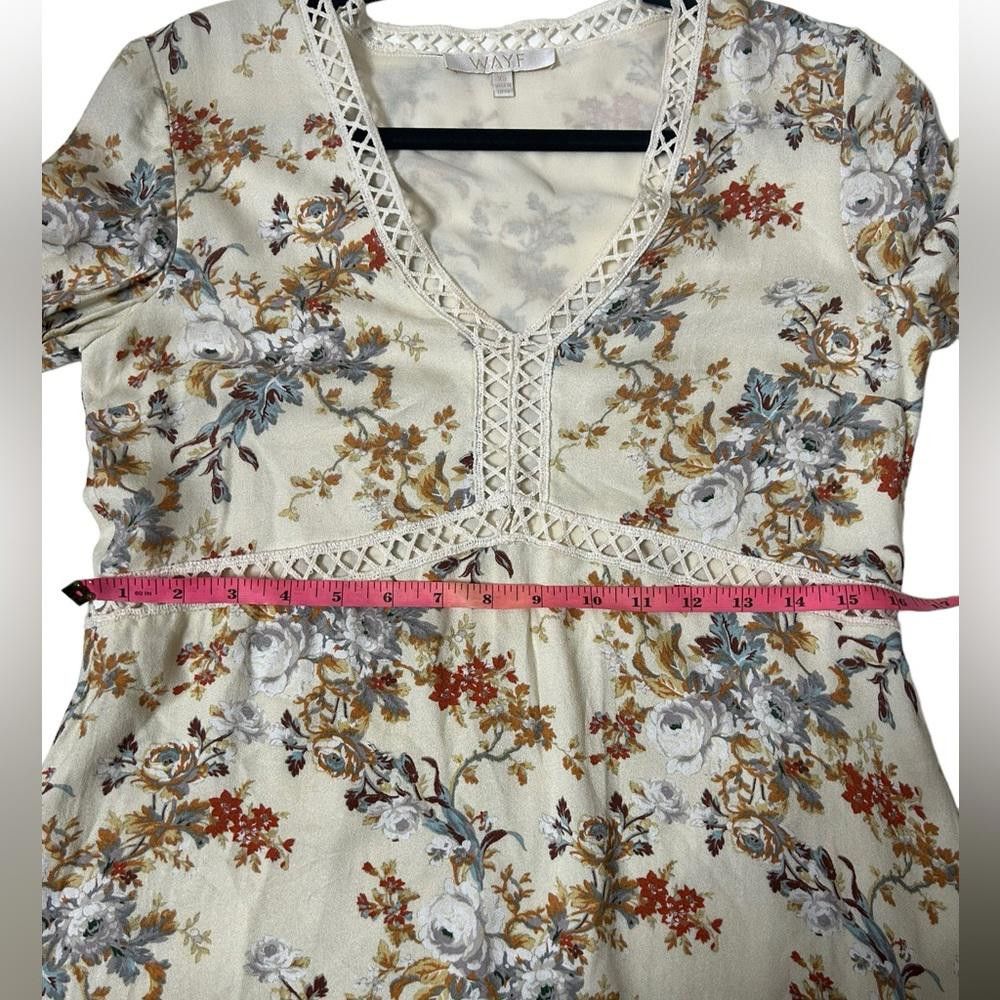 Lil Wayne WAYF l Floral Crochet Dress XS Size XS / US 0-2 / IT 36-38 - 6 Thumbnail
