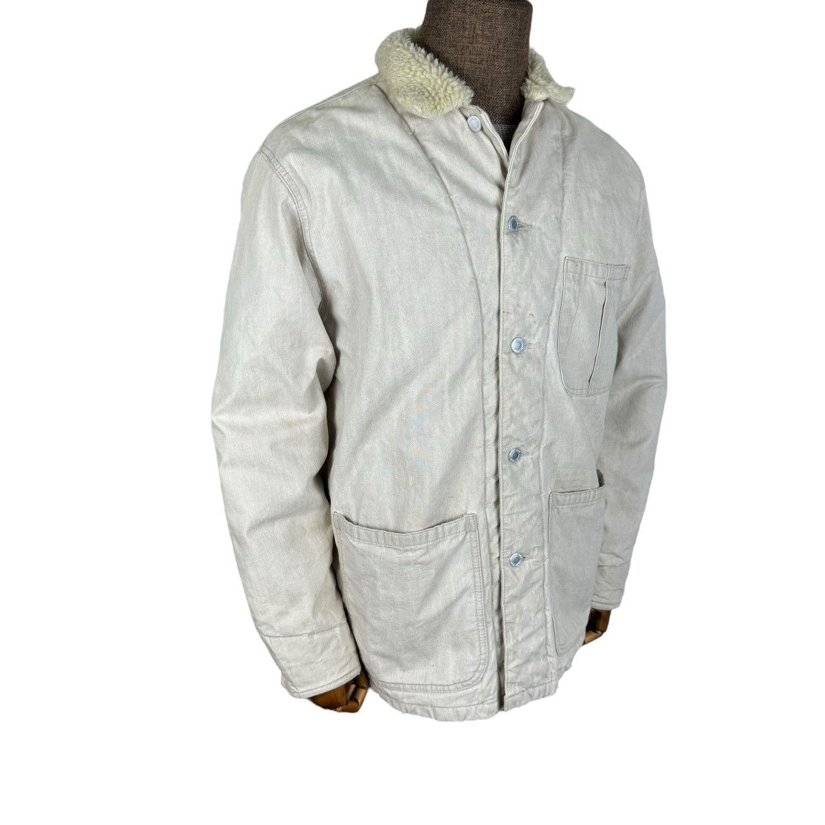Good Enough ☀️GDEH HIROSHI FUJIWARA CHORE SHERPA JACKET Size US M / EU 48-50 / 2 - 2 Thumbnail