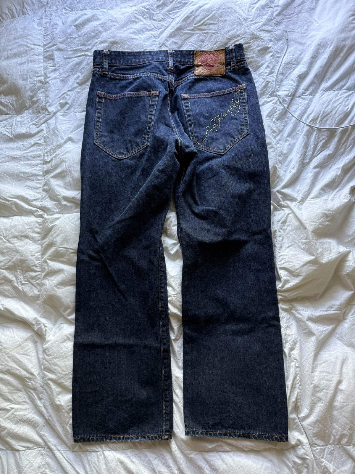 Ed Hardy ED Hardy dark blue denim Size US 36 / EU 52 - 2 Thumbnail