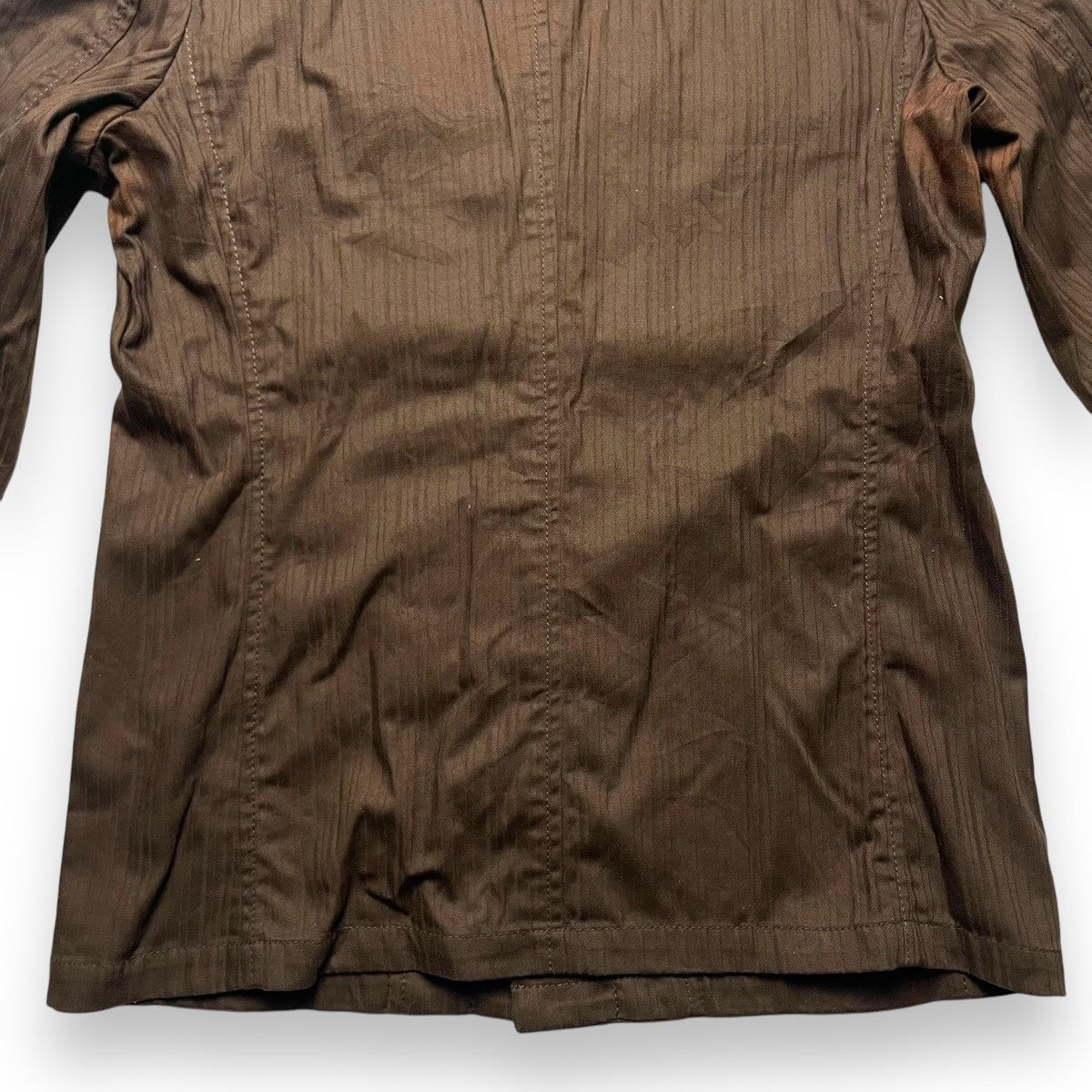 Yohji Yamamoto INED HOMME YOHJI YAMAMOTO STRIPES BUTTON UP FIELD JACKET Size US M / EU 48-50 / 2 - 11 Thumbnail
