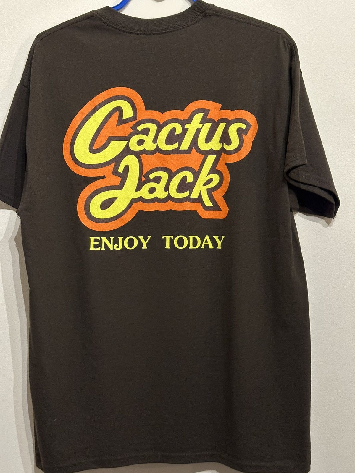 image of Travis Scott Cactus Jack Reeses Puff Brown Tee, Men's (Size Large)