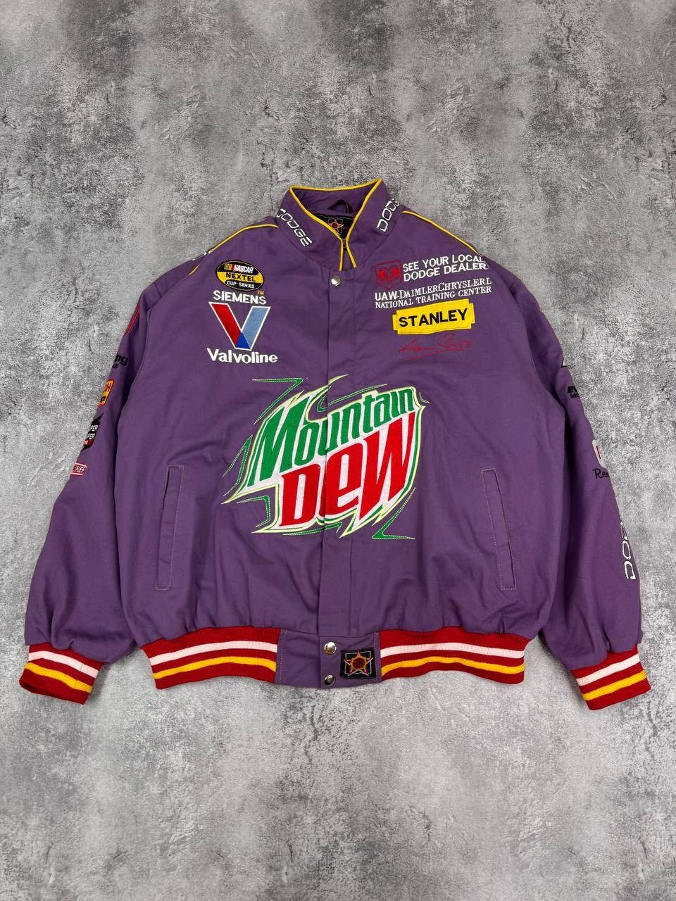 JH Design JH Design Group Mountain Dew Racing Jacket NASCAR Bomber Size US L / EU 52-54 / 3 - 1 Thumbnail