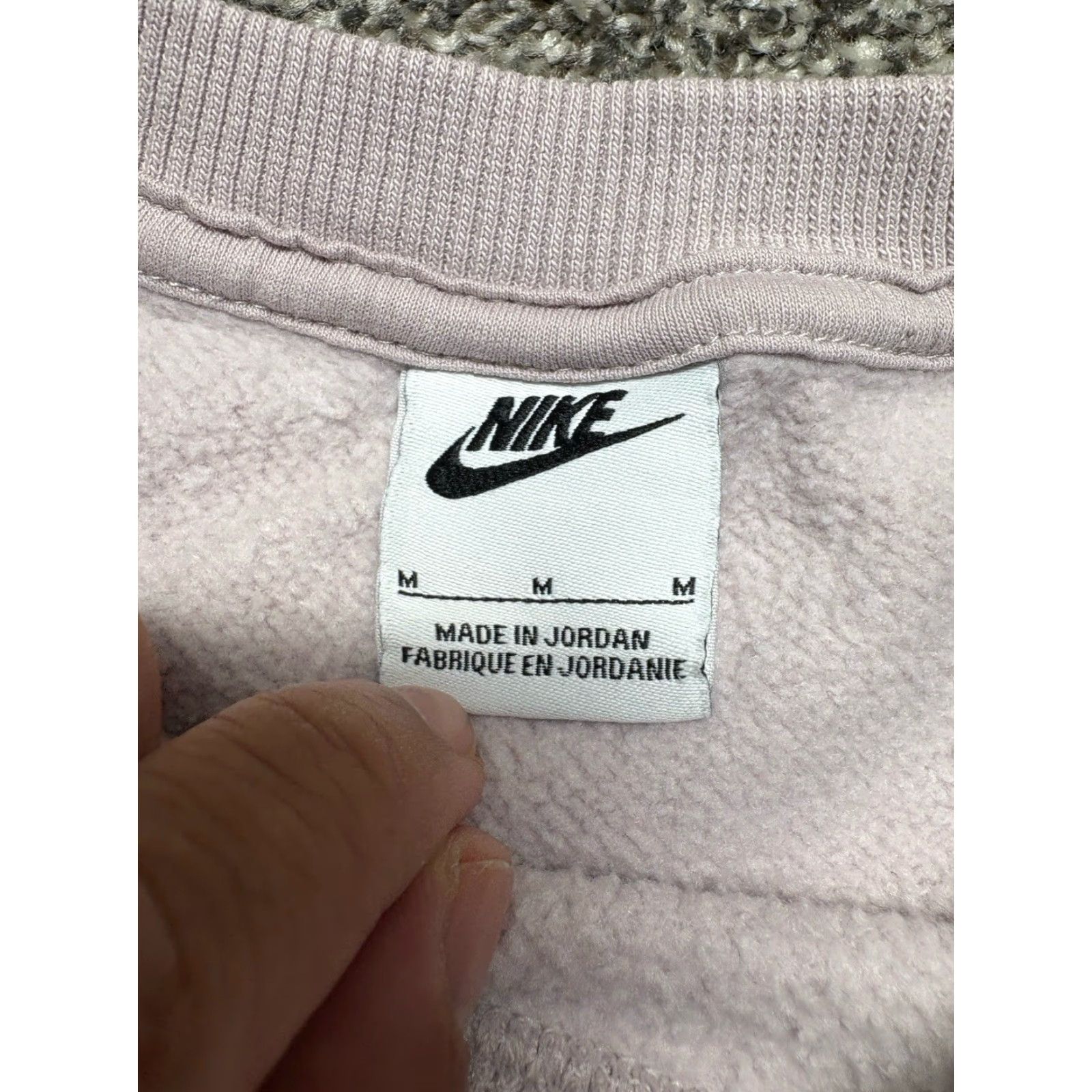 Nike Nike Sweatshirt Center Swoosh Womens Medium Oversized Crew Neck DQ5733 Size M / US 6-8 / IT 42-44 - 6 Thumbnail