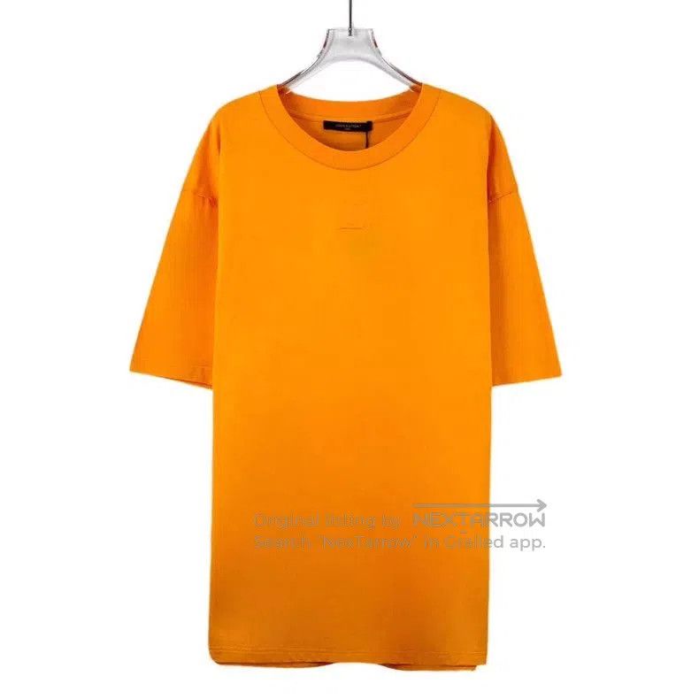 Louis Vuitton Louis Vuitton Orange Logo Cotton T. Size US L / EU 52-54 / 3 - 1 Thumbnail