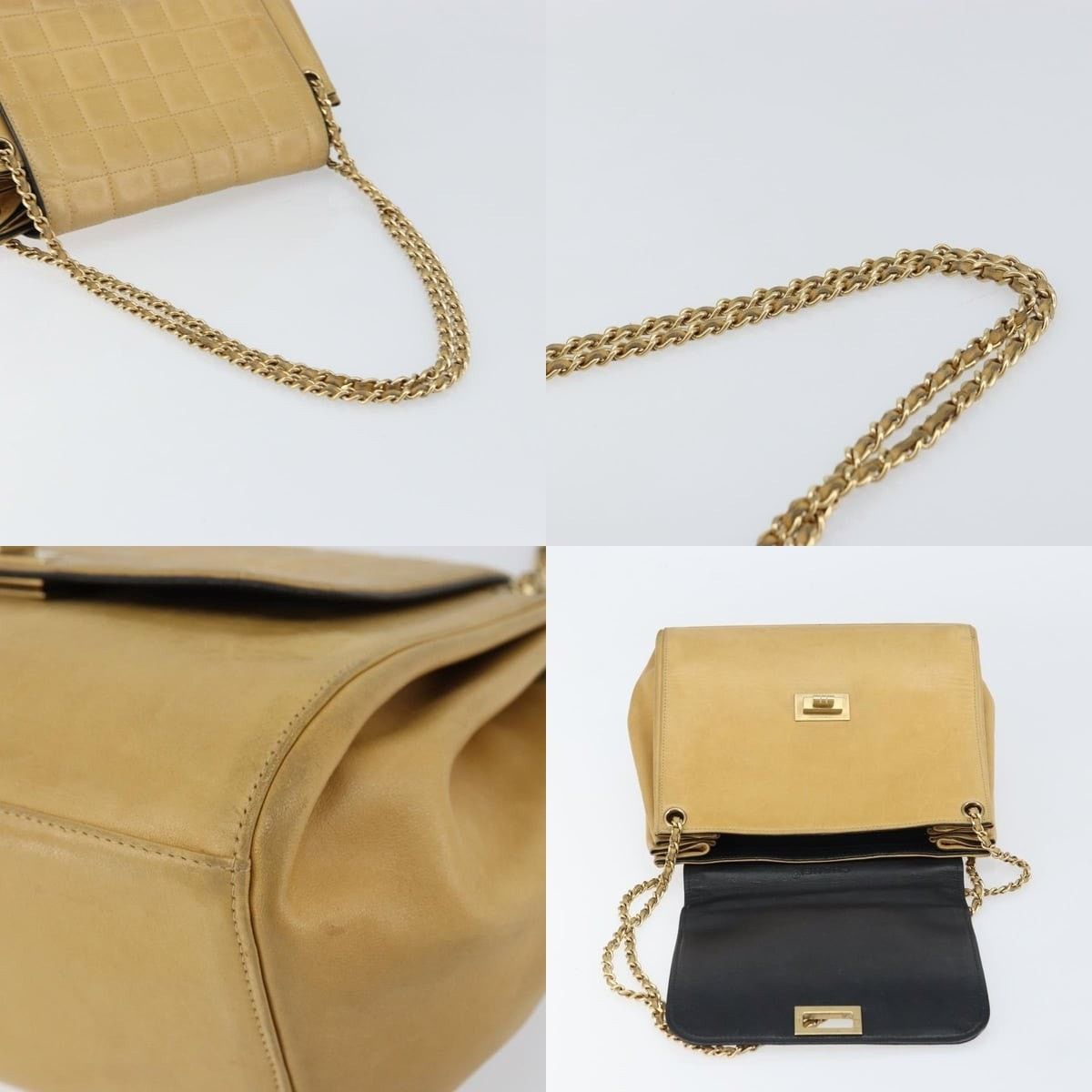 Chanel Chanel Choco Bar Line Chain Shoulder Bag Size ONE SIZE - 4 Thumbnail