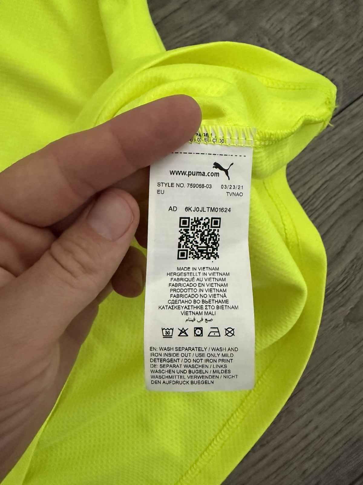 Puma Borussia Dortmud bvb 09 puma jersey Size US L / EU 52-54 / 3 - 9 Thumbnail