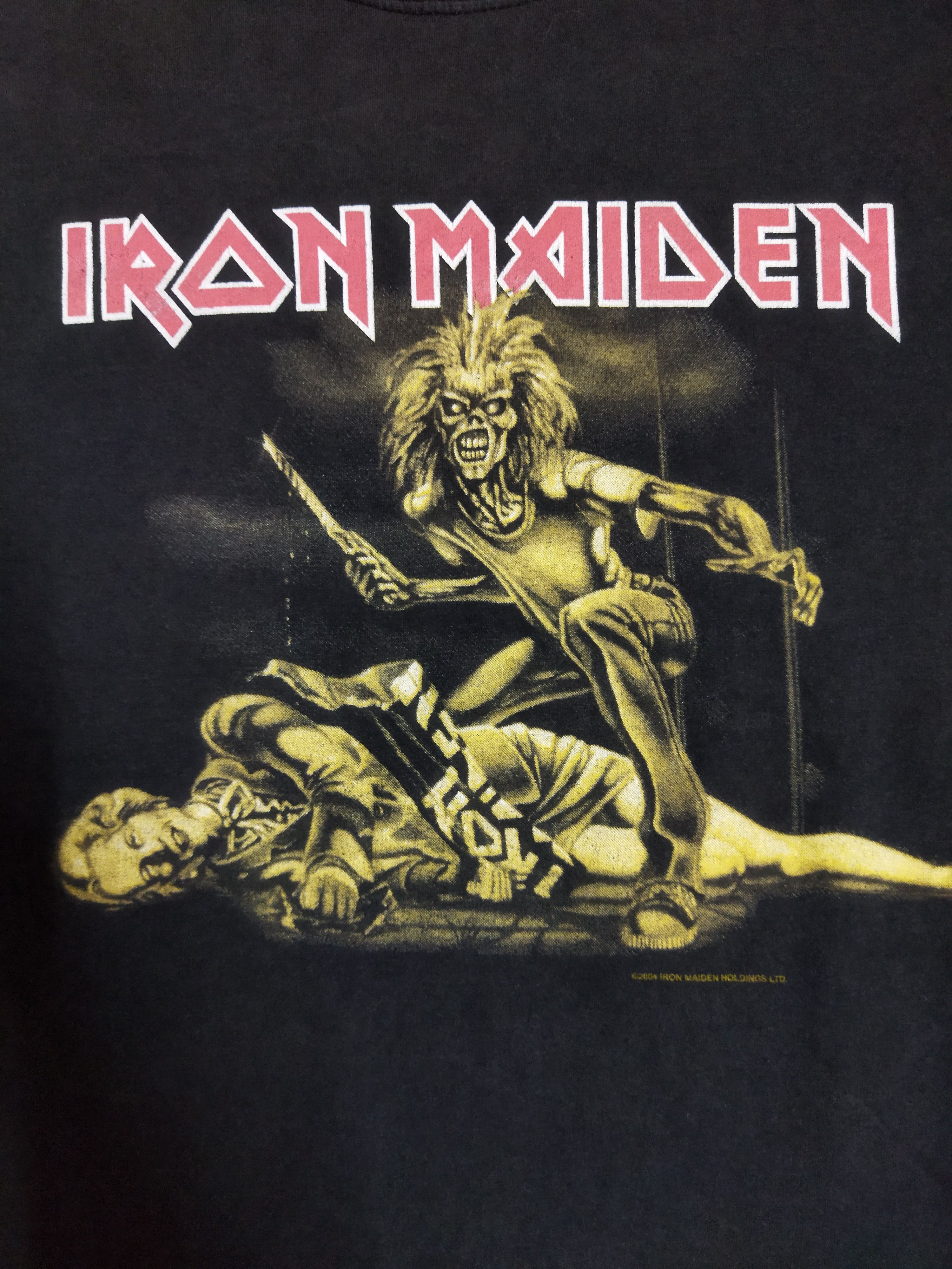 Band Tees × Iron Maiden Vintage 2004 Iron Maiden Tee Size US L / EU 52-54 / 3 - 2 Thumbnail