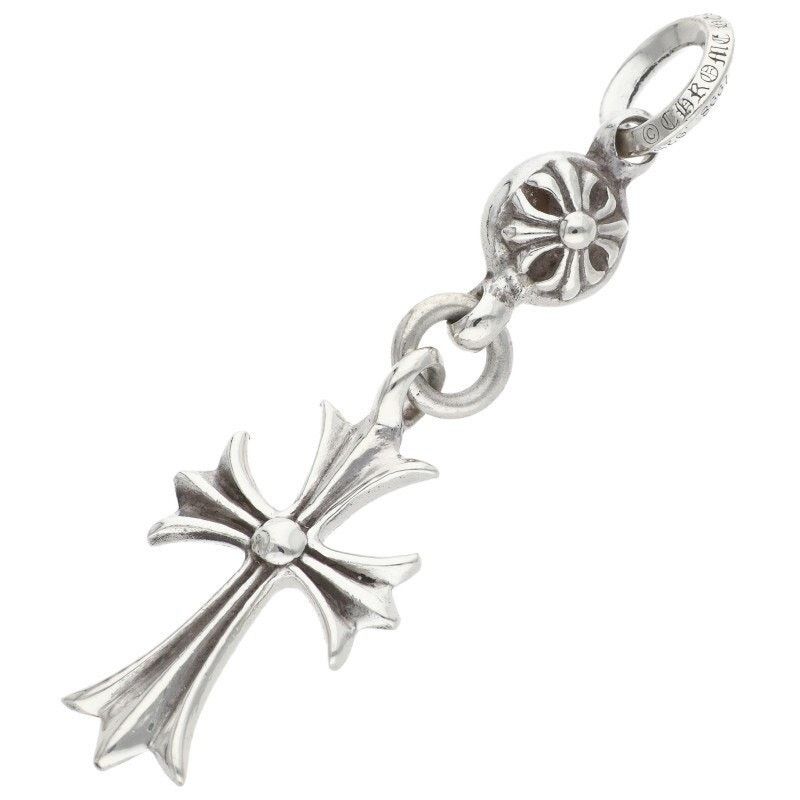 Chrome Hearts Chrome Hearts Tiny CH Cross Charm Necklace Size ONE SIZE - 1 Thumbnail