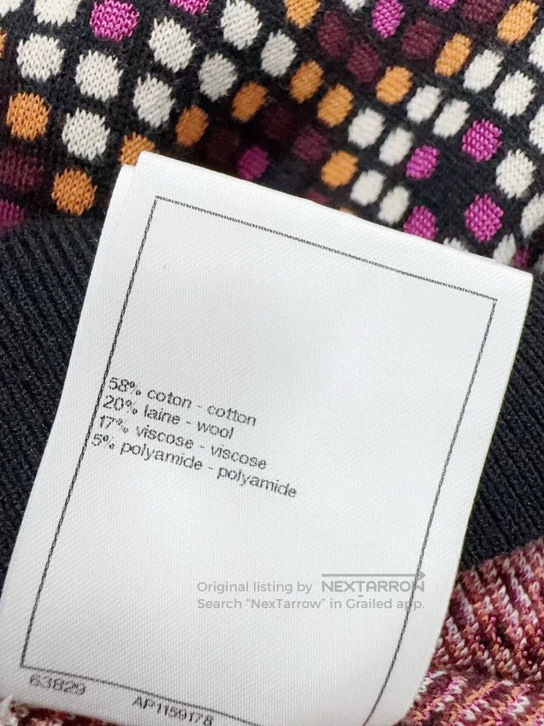 Chanel Chanel 23A high-end handicraft workshop series sweater Size XS / US 0-2 / IT 36-38 - 6 Thumbnail