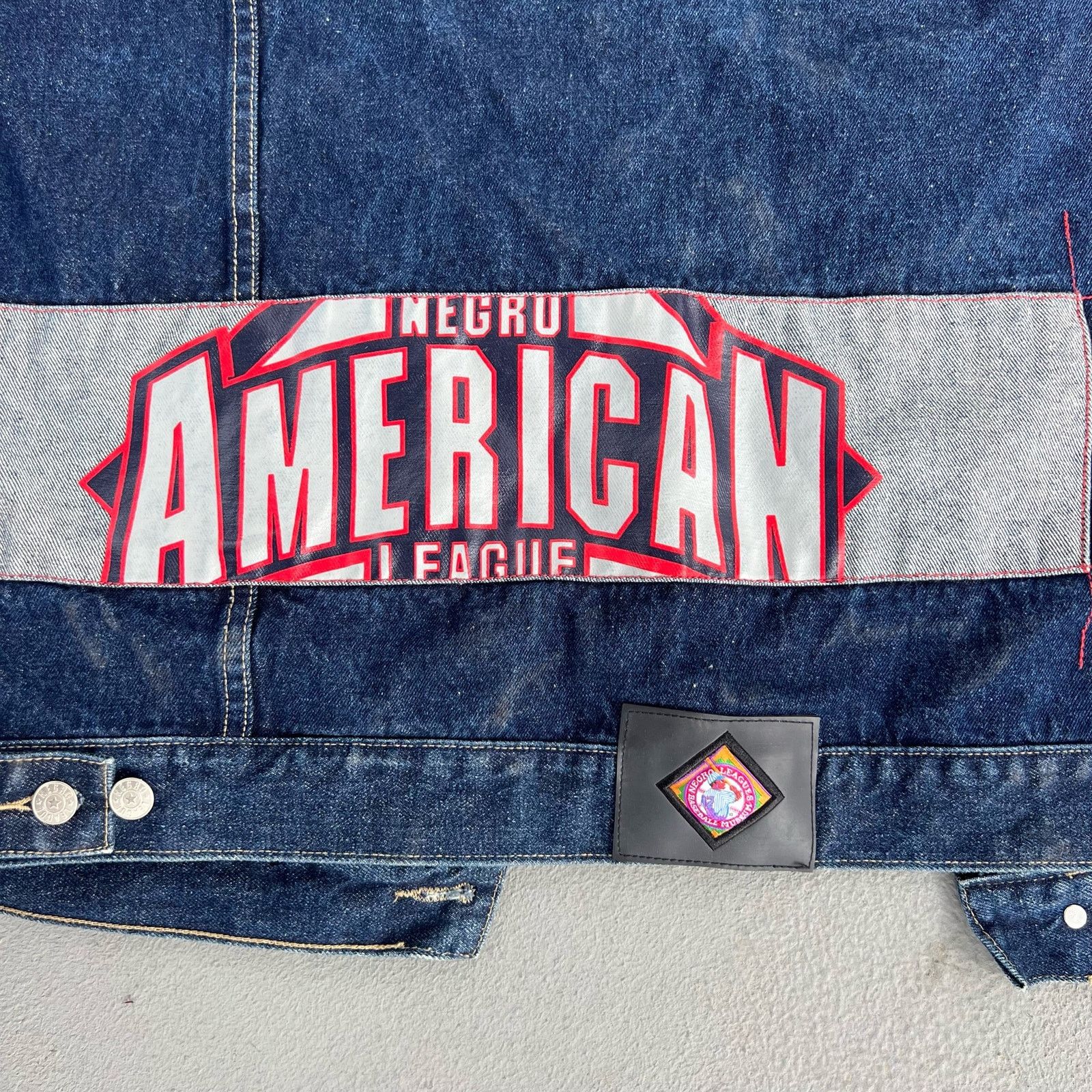 Authentic Negro Leagues Negro League Museum Baseball Embroidery Patch trucker jacket Size US XXL / EU 58 / 5 - 7 Thumbnail
