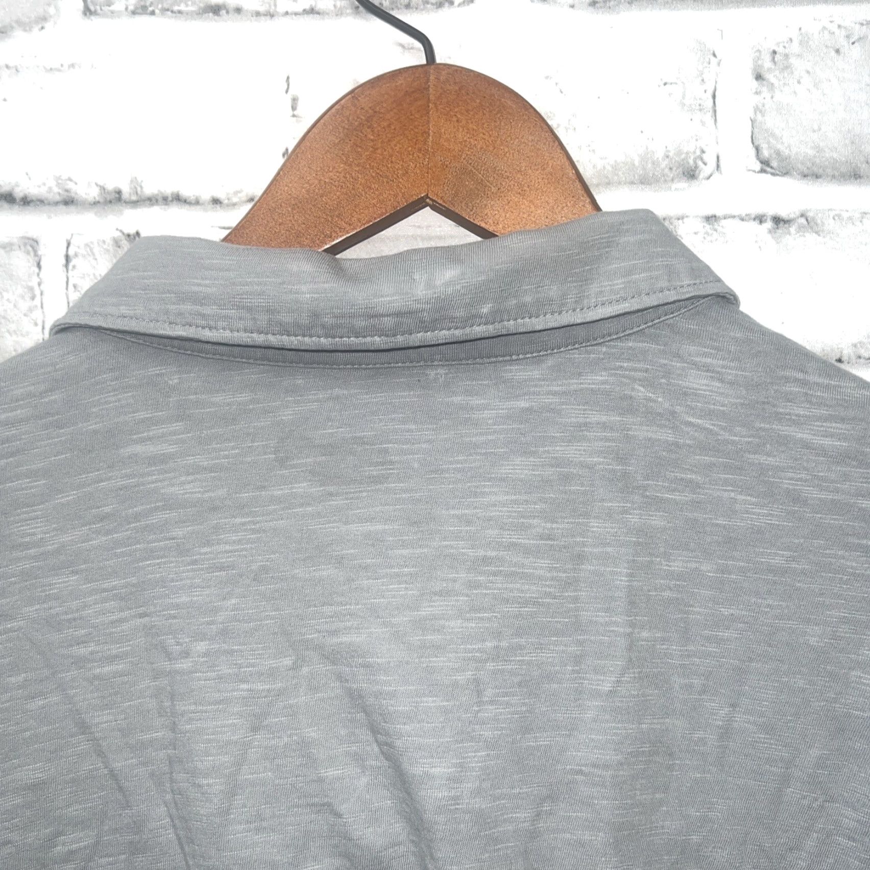 Vintage Robert Barakett Polo Shirt Mens XL Gray Classic Collar Short Sleeve Polo Size US XL / EU 56 / 4 - 5 Thumbnail
