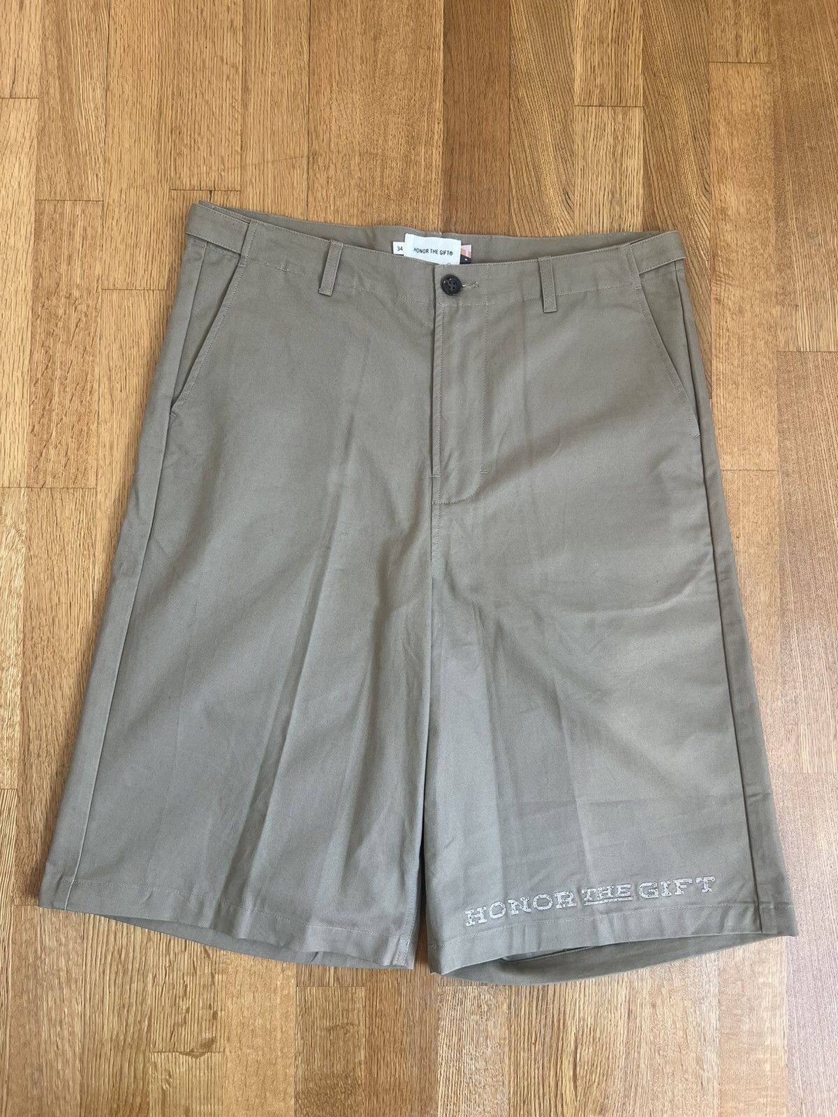 Honor the Gift honor the gift khaki shorts Size US 34 / EU 50 - 1 Thumbnail