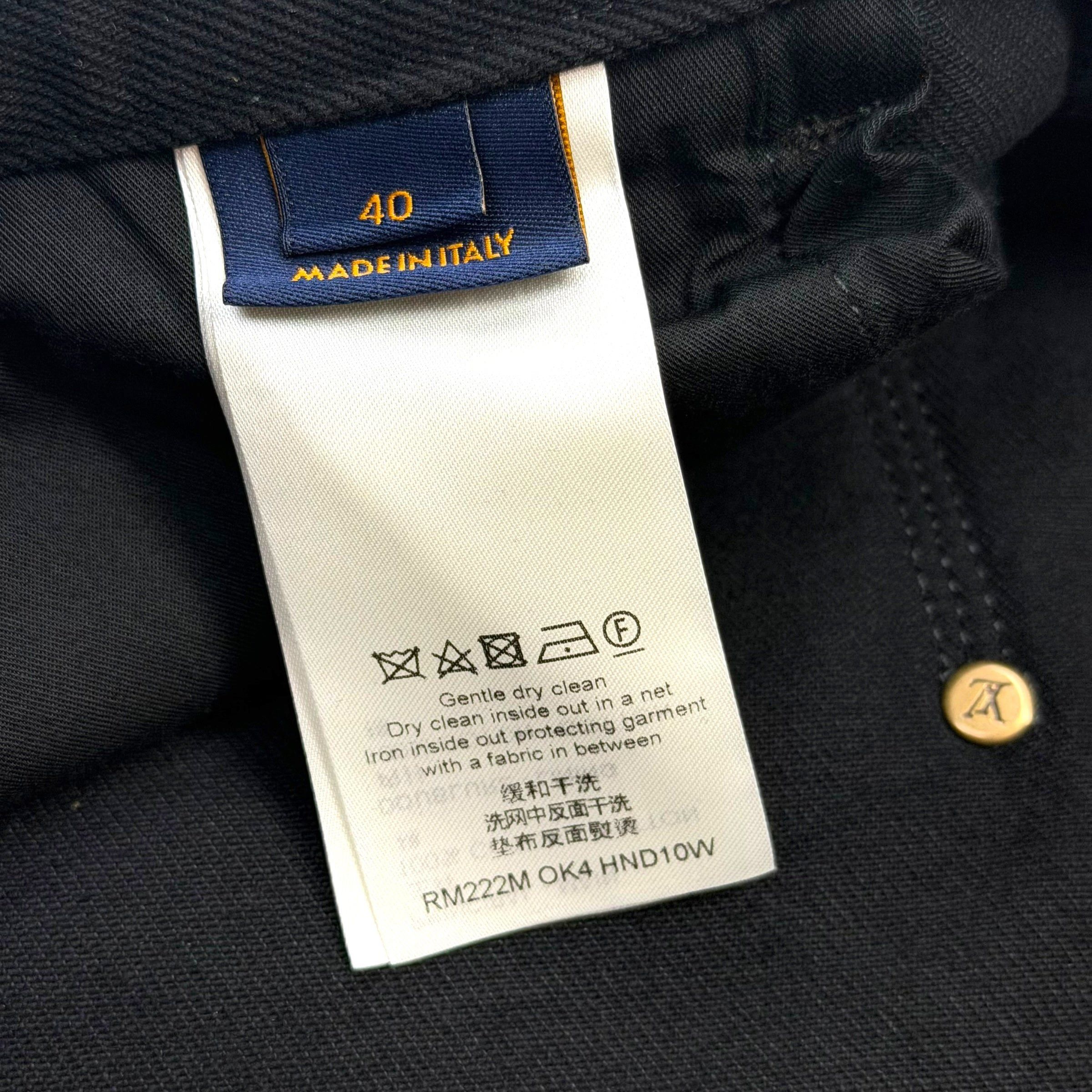 Louis Vuitton Louis Vuitton Monogram Detail Carpenter Denim 40 Size US 40 / EU 56 - 6 Thumbnail