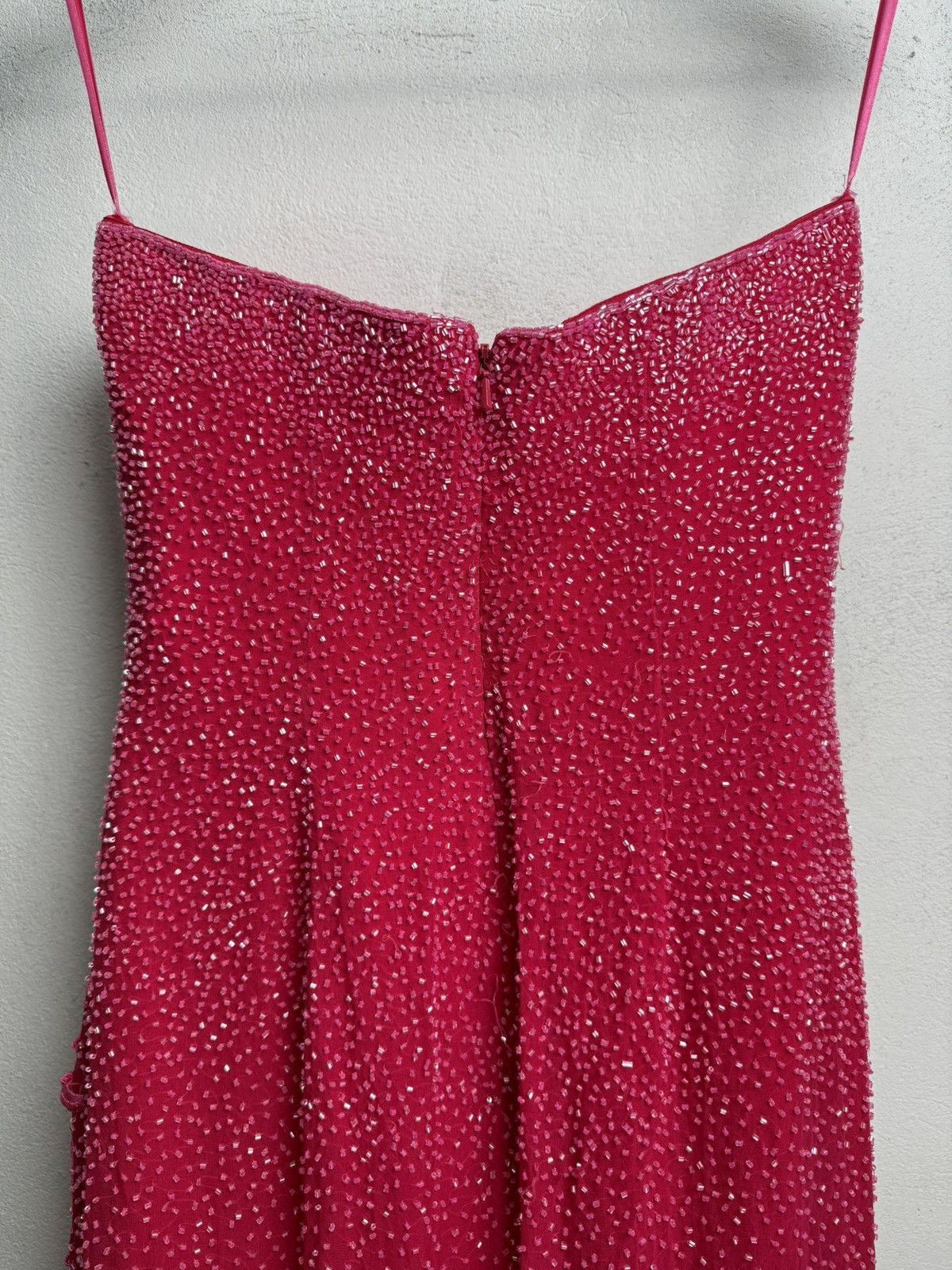 Other Dolce Jovani Silk Beaded Strapless Evening Gown Couture y2k Size M / US 6-8 / IT 42-44 - 5 Thumbnail