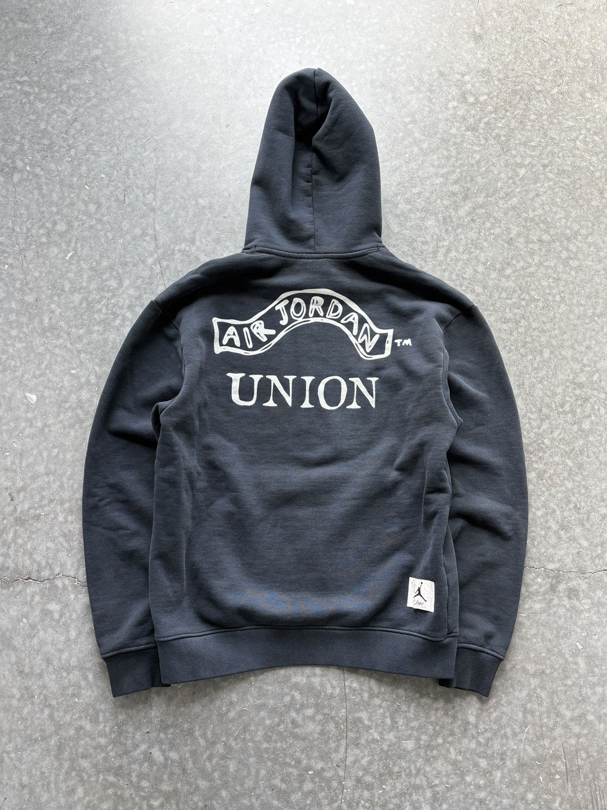 Jordan Brand × Union LA Air Jordan x Union LA Faded Black Hoodie Size US M / EU 48-50 / 2 - 1 Thumbnail