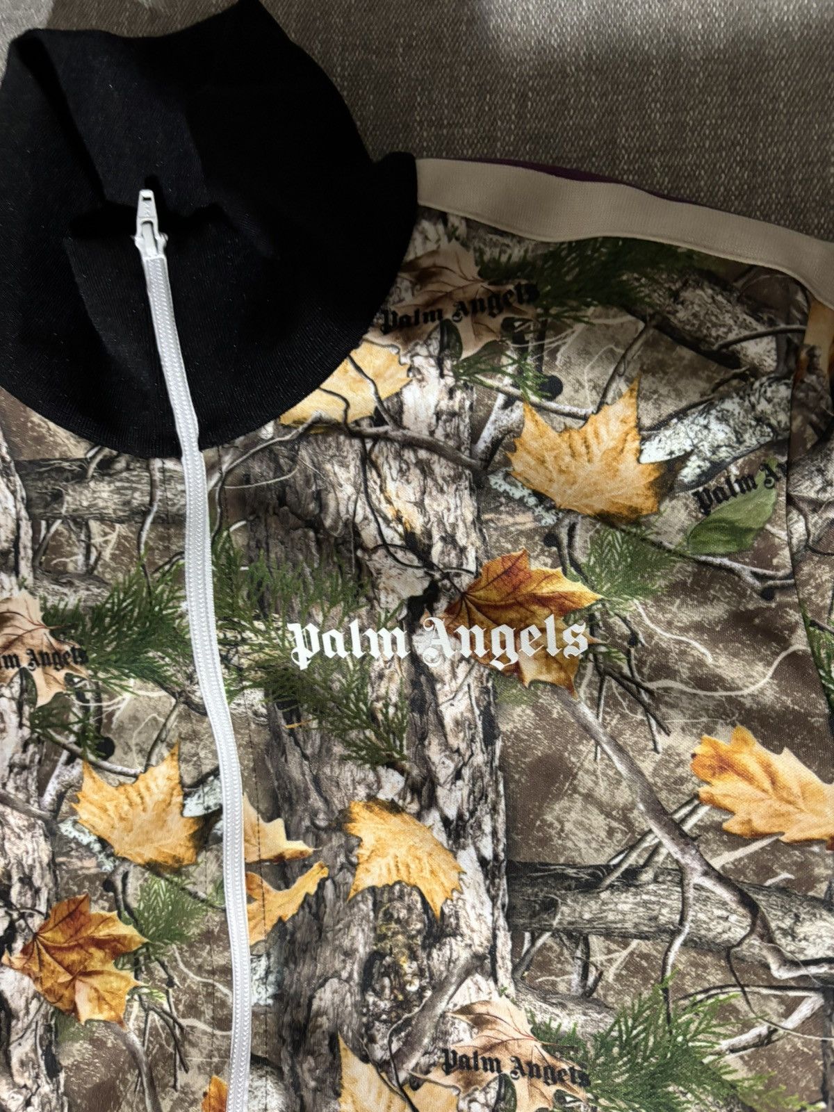 Palm Angels Palm Angels Camo Track Jacket Size US XL / EU 56 / 4 - 2 Thumbnail