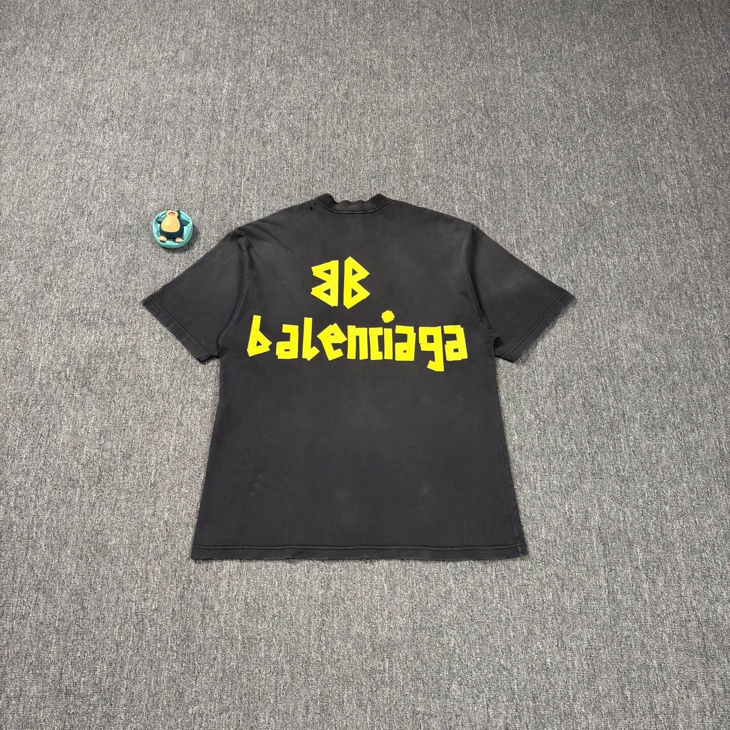 Balenciaga Balenciaga Black Tape Slogan SS M Size US M / EU 48-50 / 2 - 2 Thumbnail