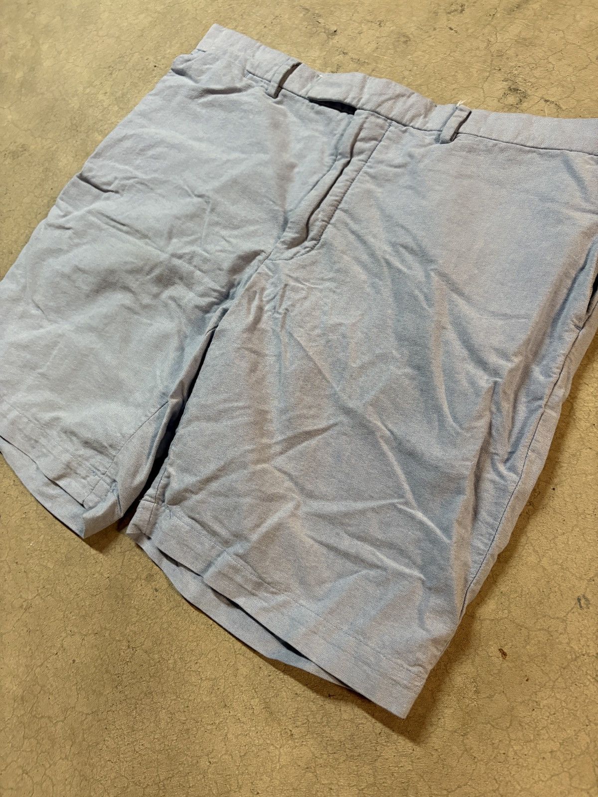 Polo Ralph Lauren Vintage 90s Polo Ralph Lauren Light Blue Chino Shorts 38 Size US 38 / EU 54 - 2 Thumbnail