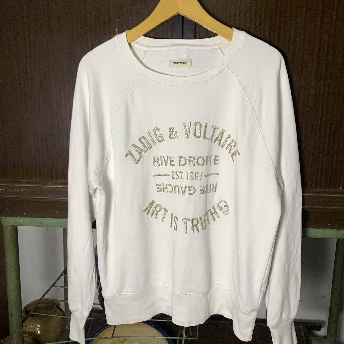 Zadig & Voltaire r Zadig & Voltaire Blason Brode Sweatshirt Size M / US 6-8 / IT 42-44 - 4 Thumbnail